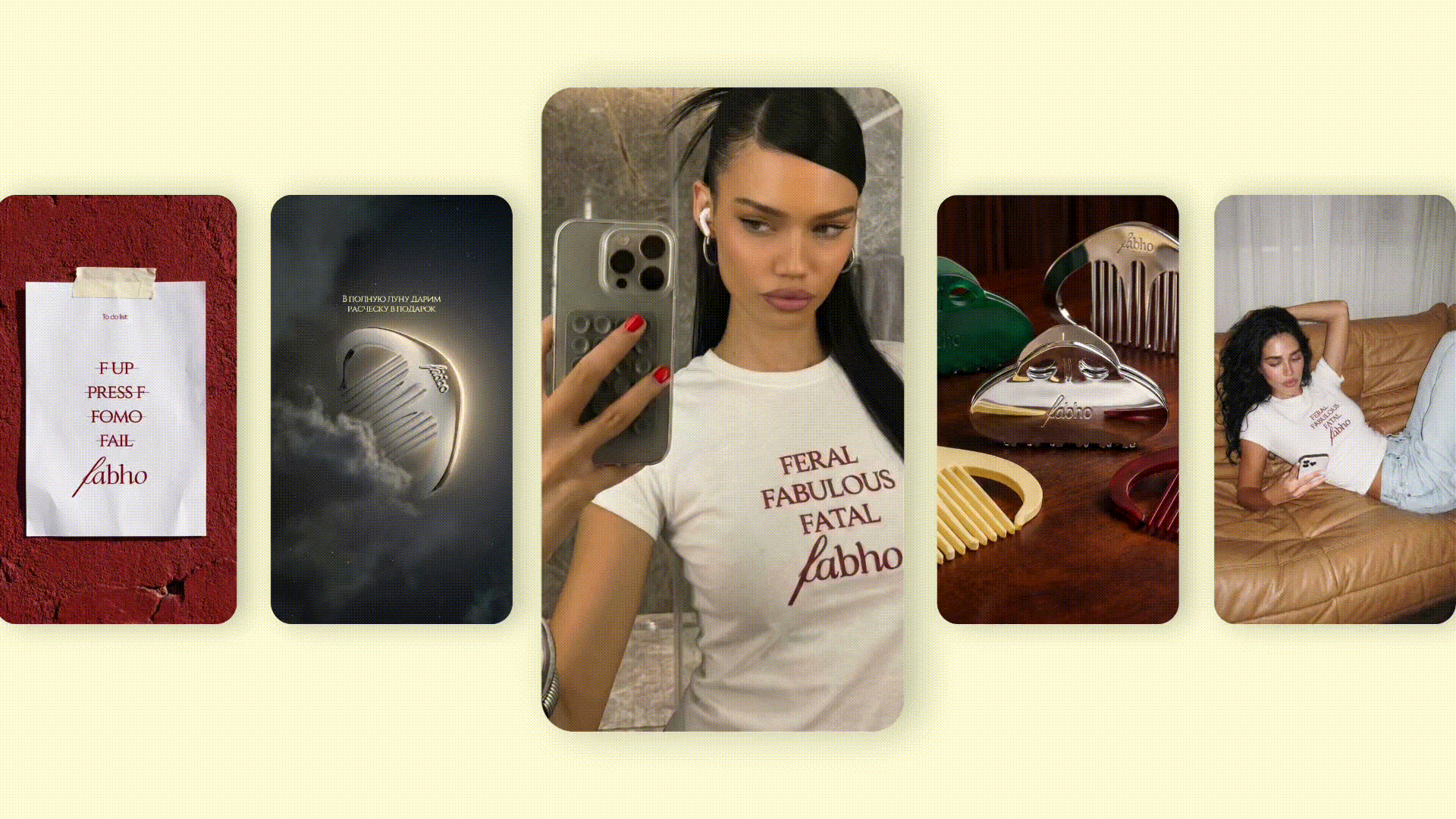 FABHO • Брендинг Студии Наращивания Волос — Изображение №26 — Брендинг на Dprofile