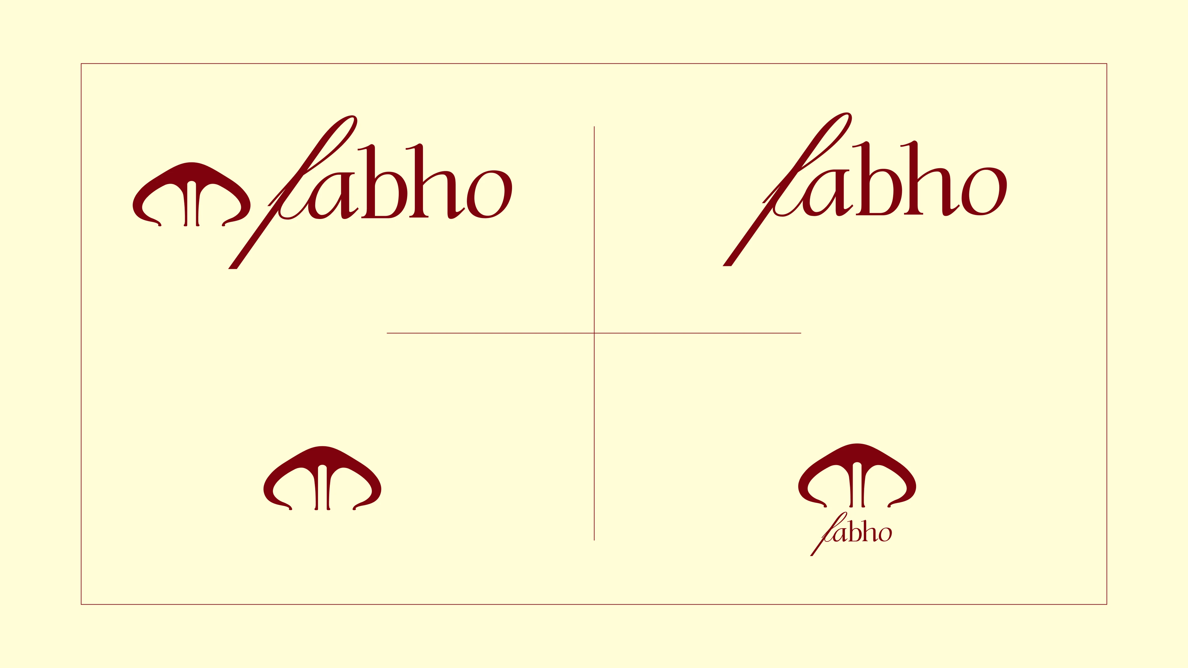 FABHO • Брендинг Студии Наращивания Волос — Изображение №2 — Брендинг на Dprofile