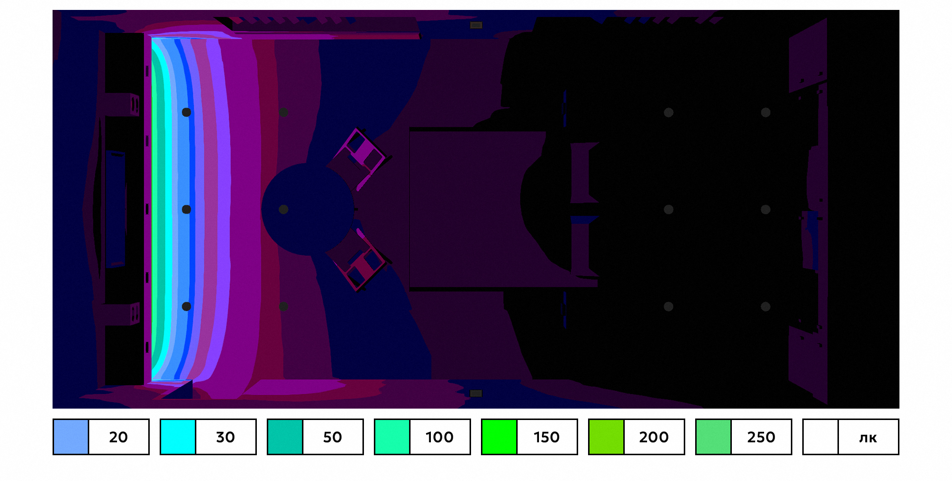 Спальня 3800 х 8000 мм — Изображение №27 — 3D, Архитектура на Dprofile