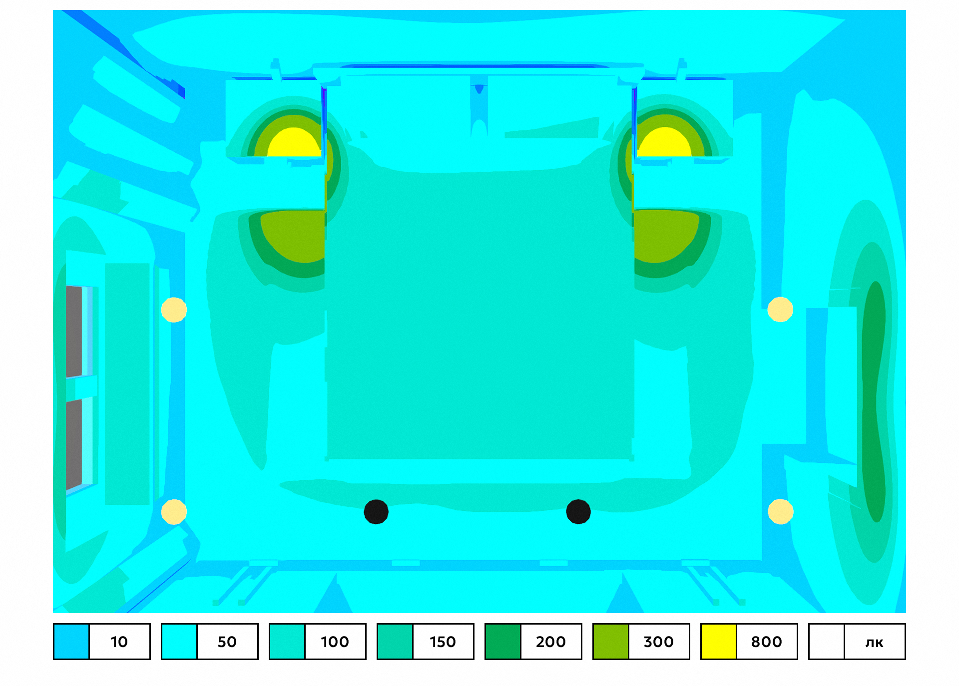 Спальня 3200 х 3200 мм — Изображение №12 — 3D, Архитектура на Dprofile