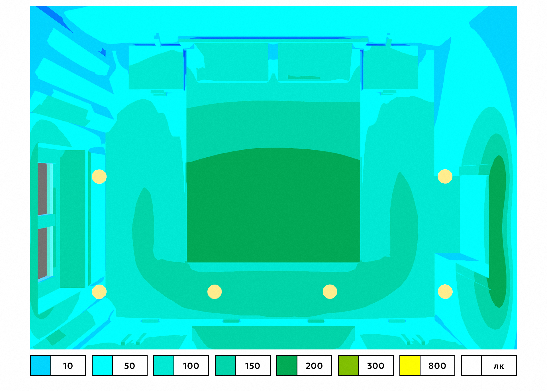 Спальня 3200 х 3200 мм — Изображение №7 — 3D, Архитектура на Dprofile