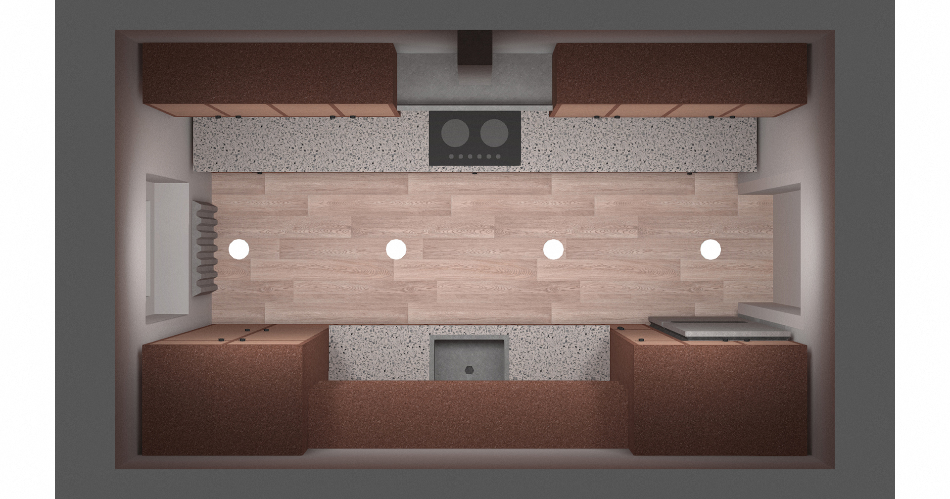 Кухня 2240 х 3670 мм — Изображение №10 — Архитектура на Dprofile