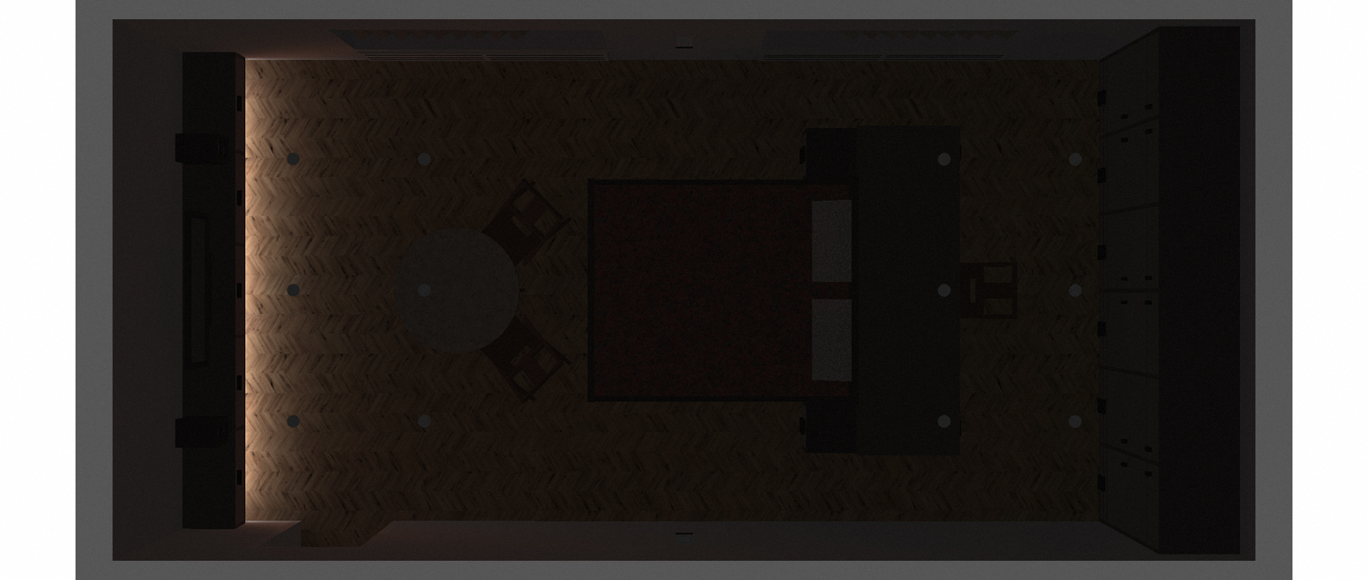 Спальня 3800 х 8000 мм — Изображение №25 — 3D, Архитектура на Dprofile