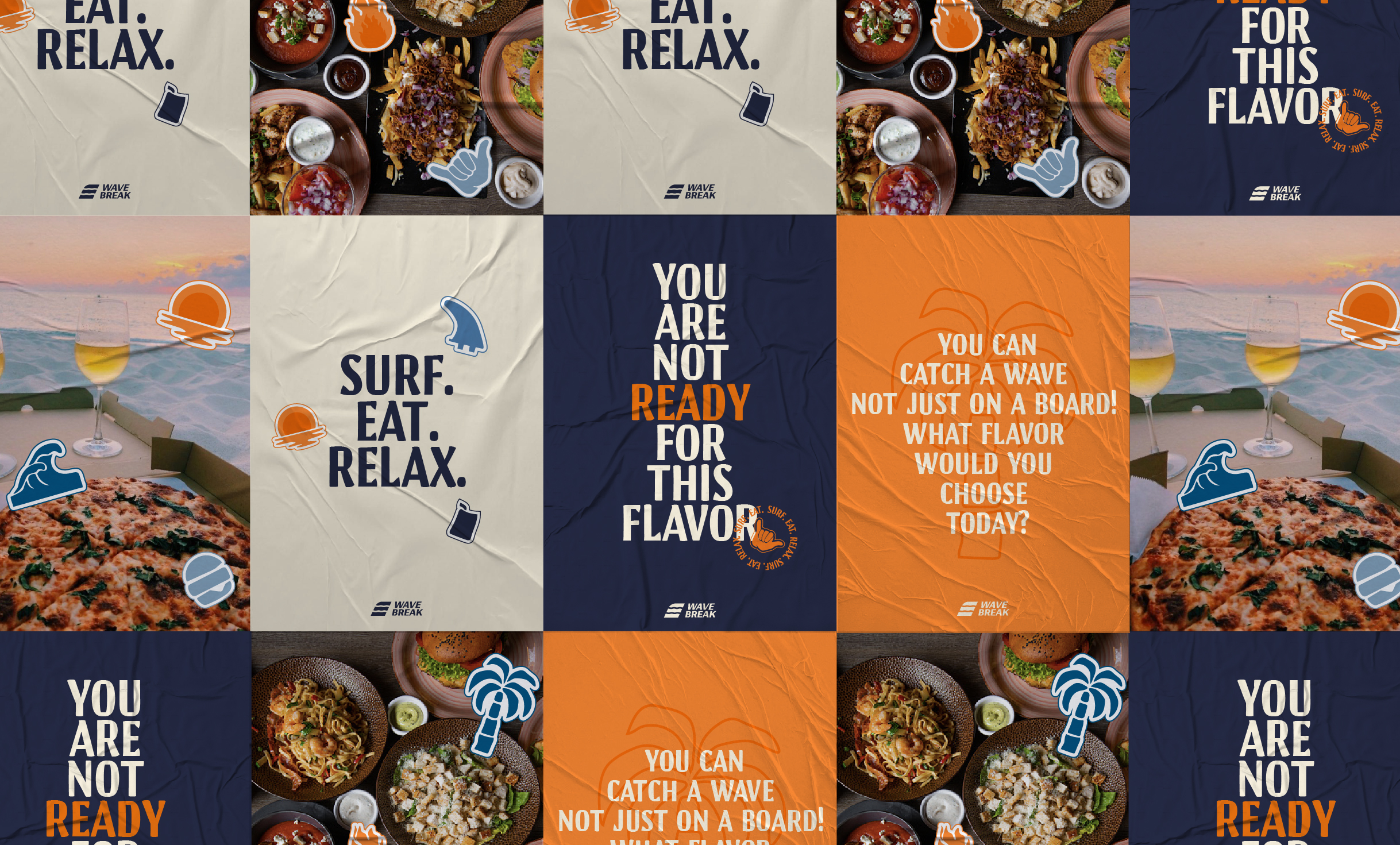 Wave Break | Visual identity — Изображение №1 — Брендинг на Dprofile