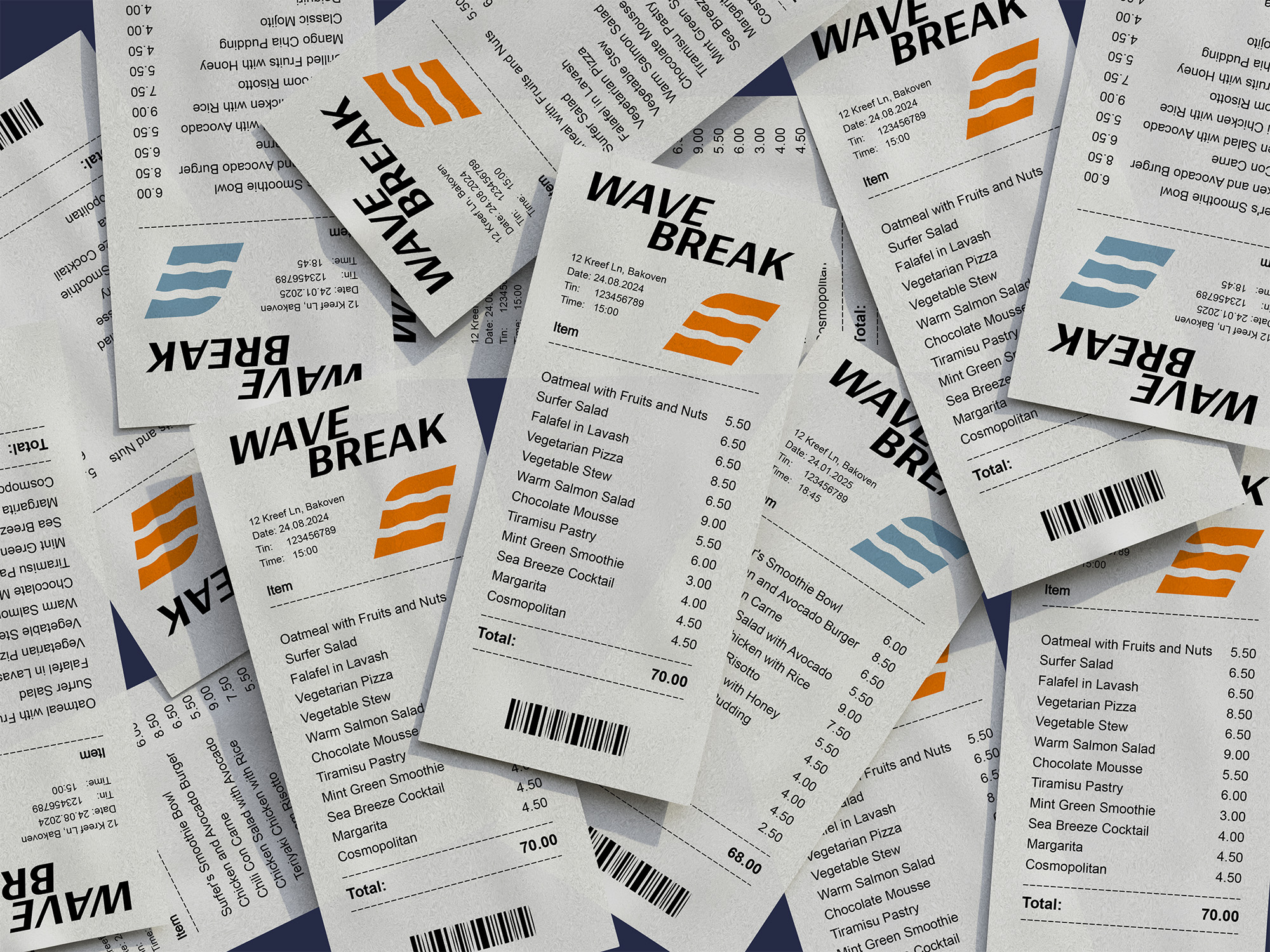 Wave Break | Visual identity — Изображение №23 — Брендинг на Dprofile