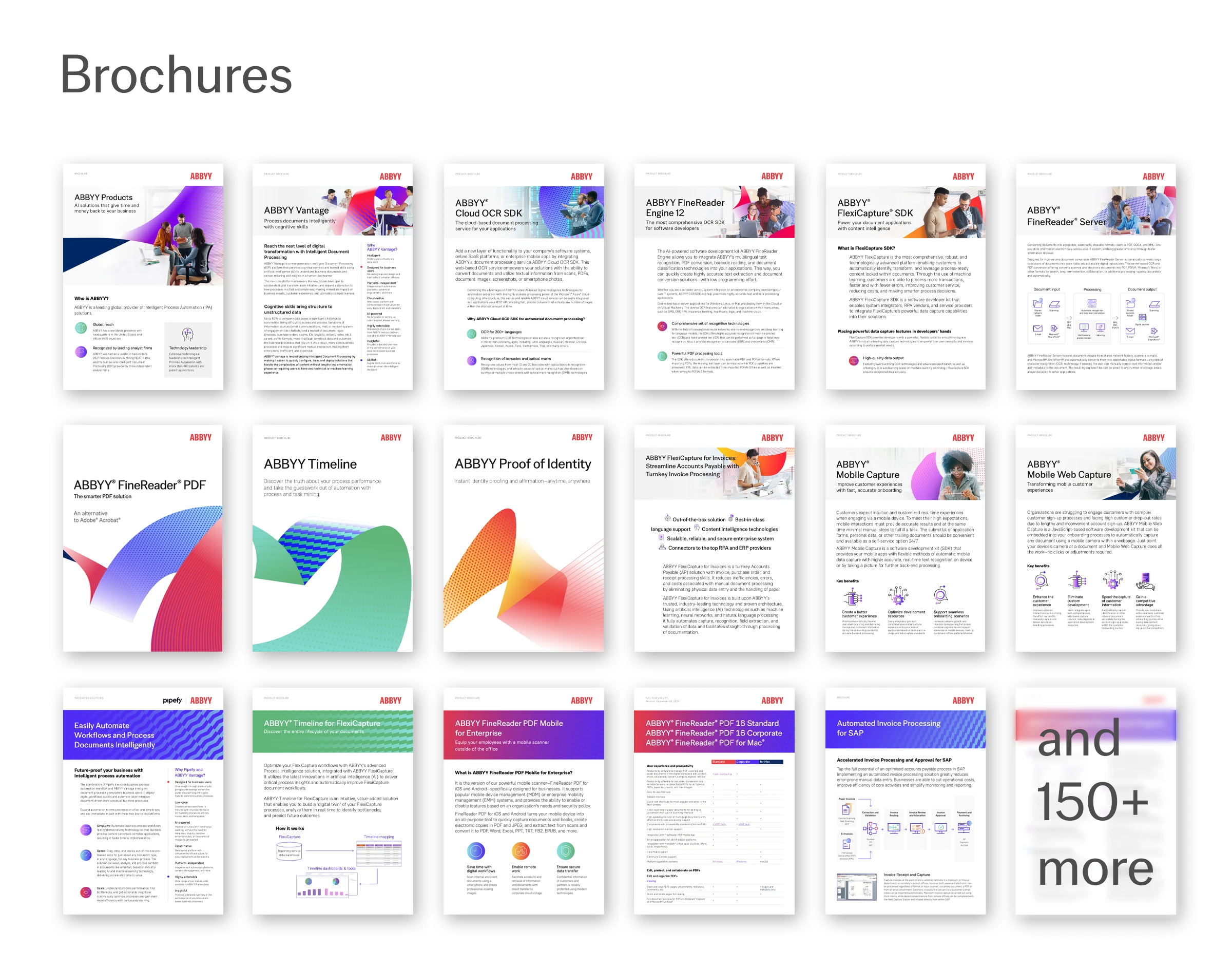 ABBYY Print \\ 2022 — Изображение №2 — Графика на Dprofile