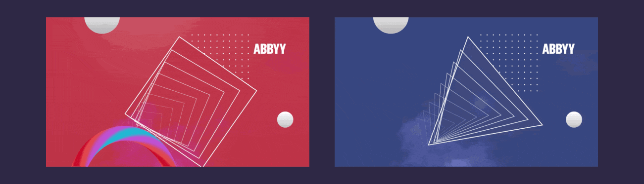ABBYY Day \\ 2019 — Изображение №16 — Брендинг, Графика на Dprofile