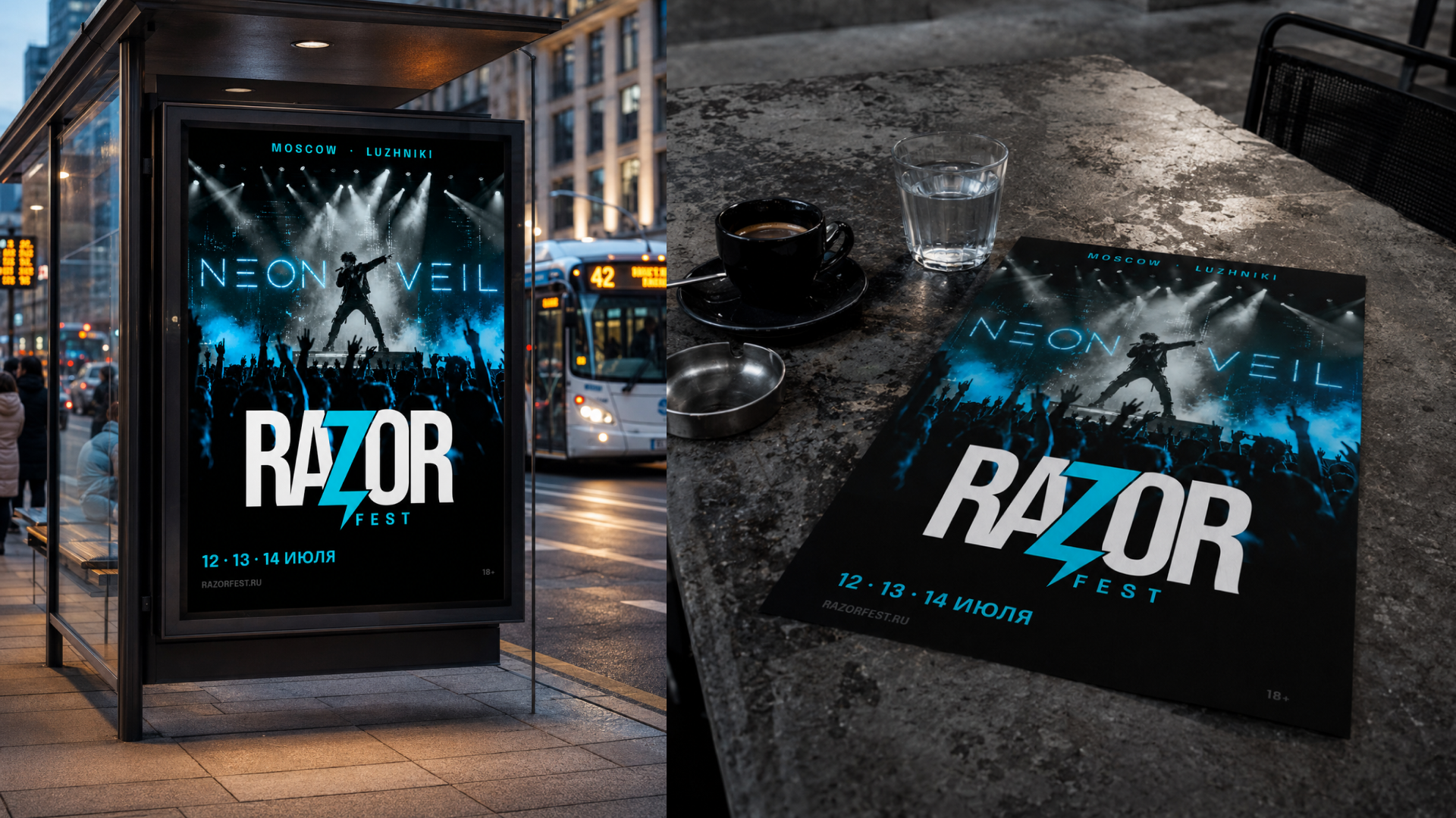 Музыкальный фестиваль RAZOR fest — Изображение №7 — Брендинг на Dprofile