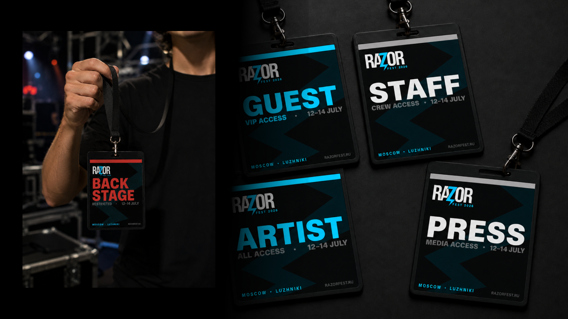 Музыкальный фестиваль RAZOR fest — Изображение №10 — Брендинг на Dprofile