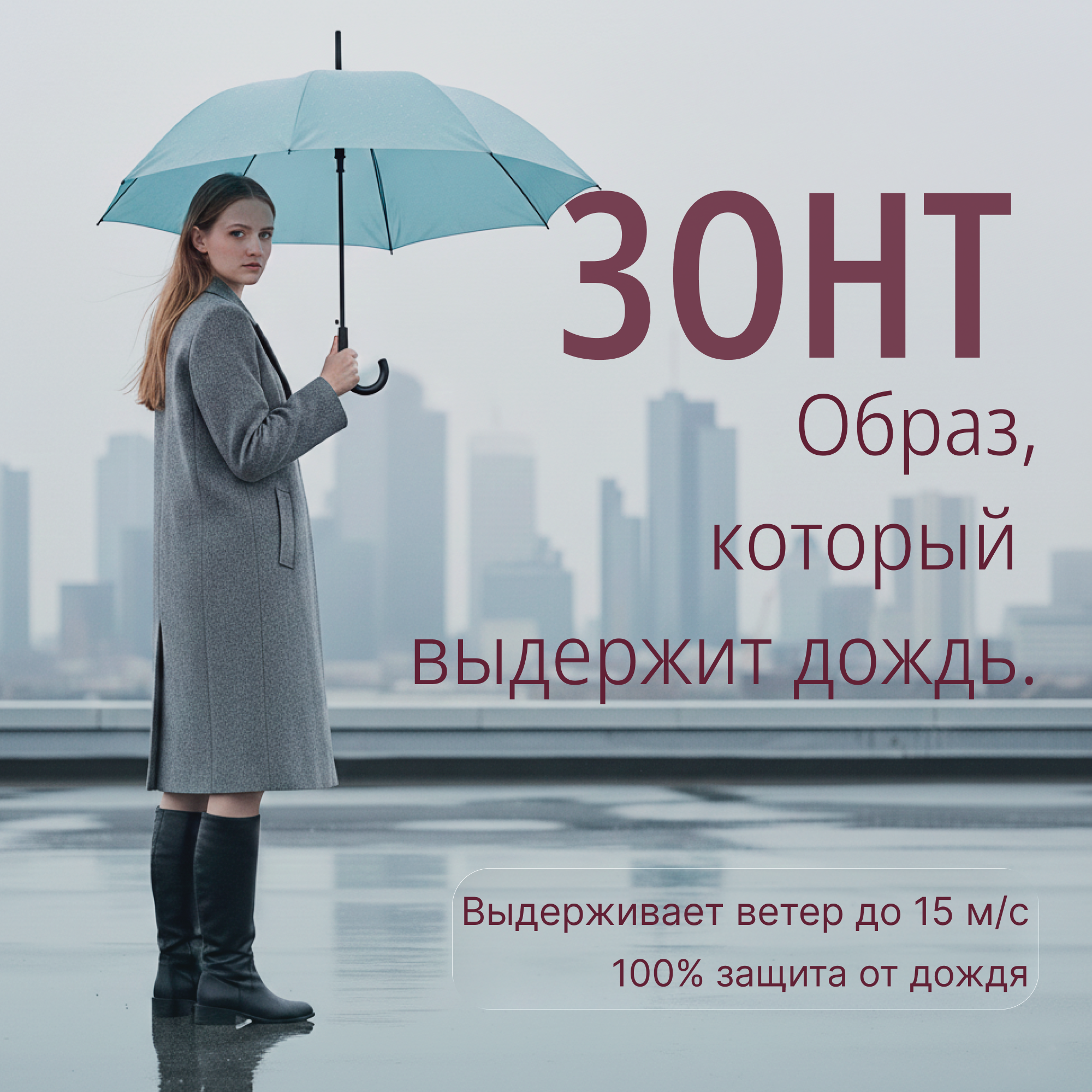 Инфографика для бренда зонтов. — Изображение №2 — Графика на Dprofile