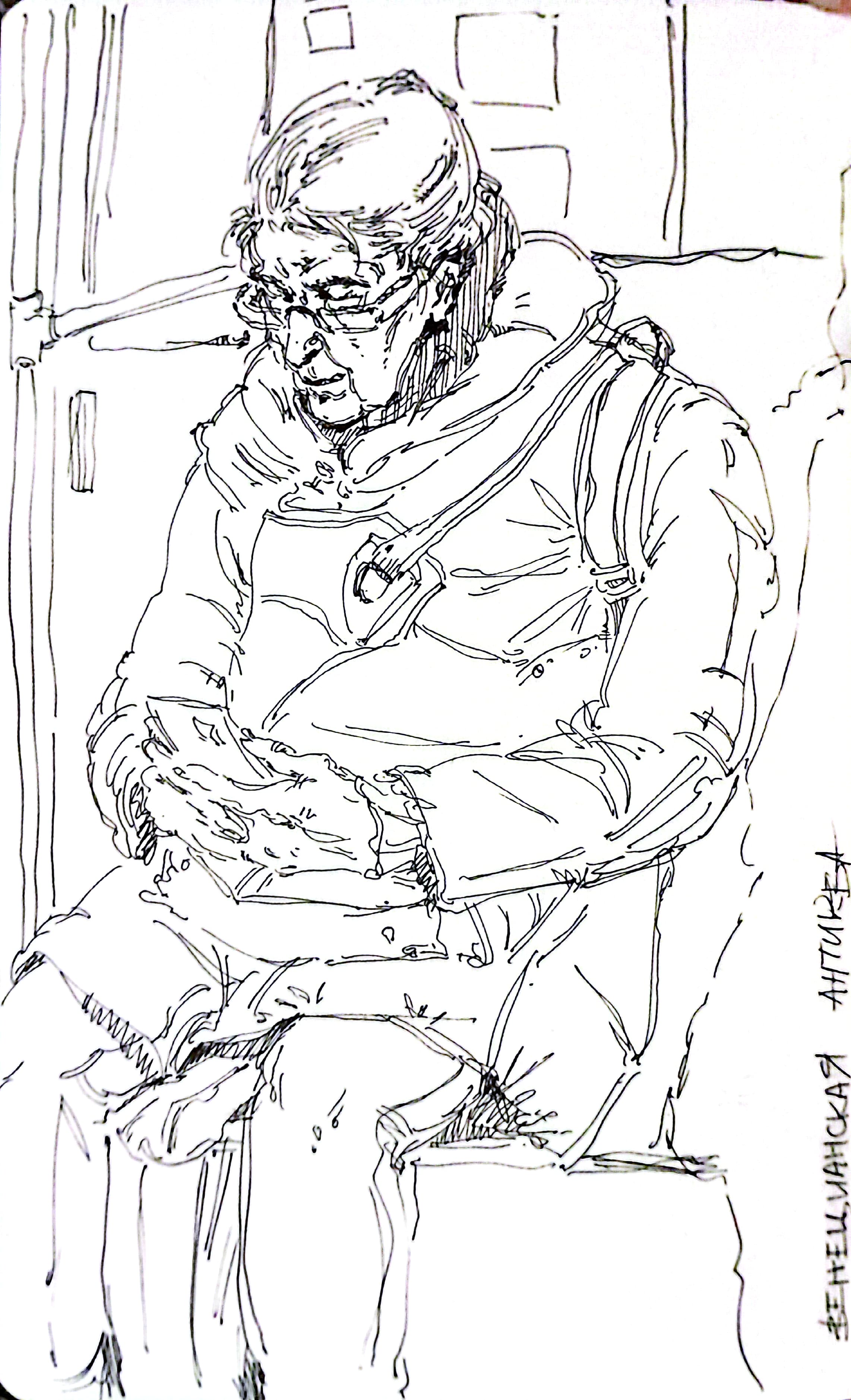 Обои-мурал "Пассажиры". Концепт. — Изображение №9 — Иллюстрация, Графика на Dprofile