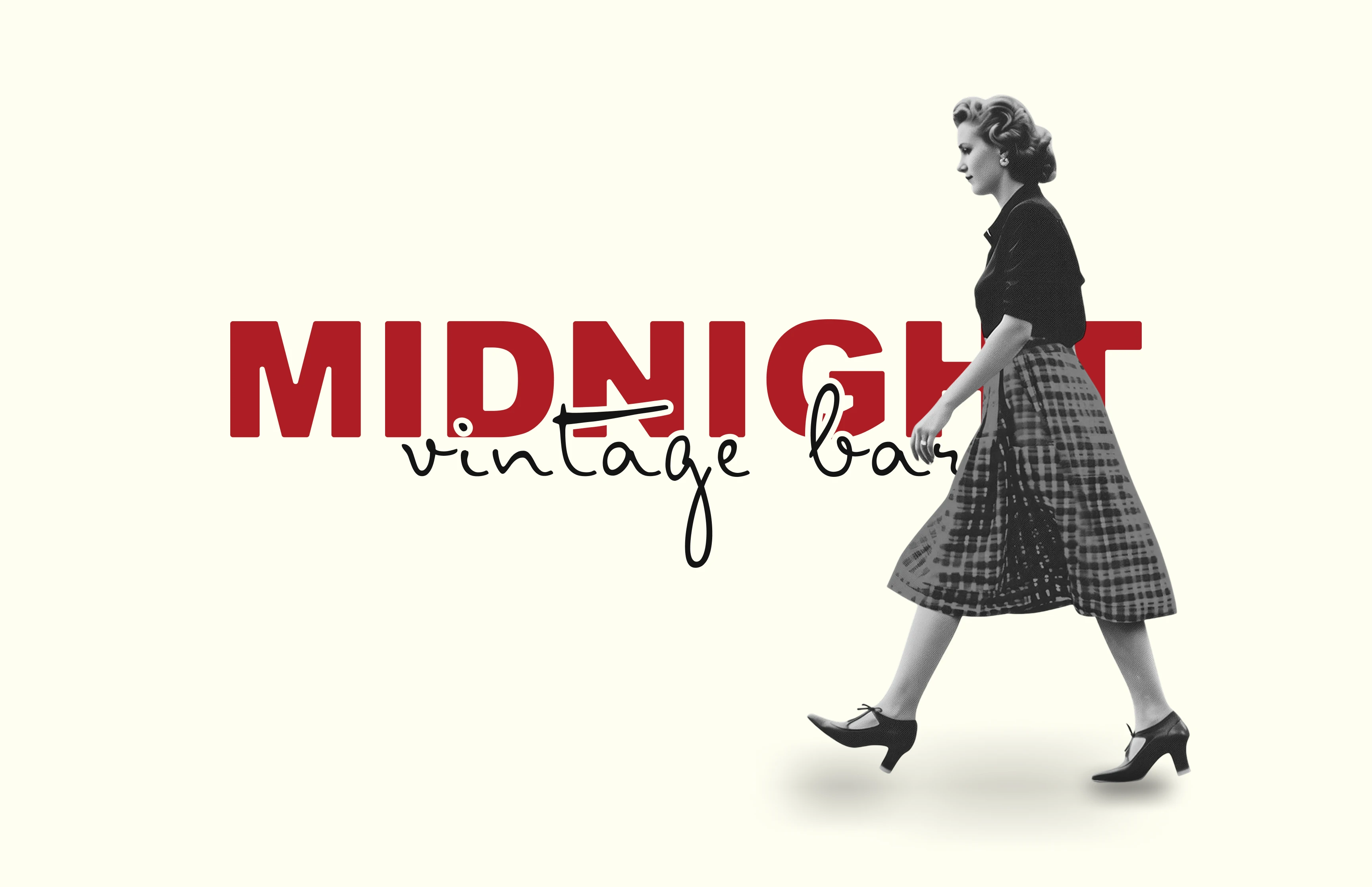 MIDNIGHT vintage bar | фирменный стиль — Изображение №3 — Брендинг на Dprofile