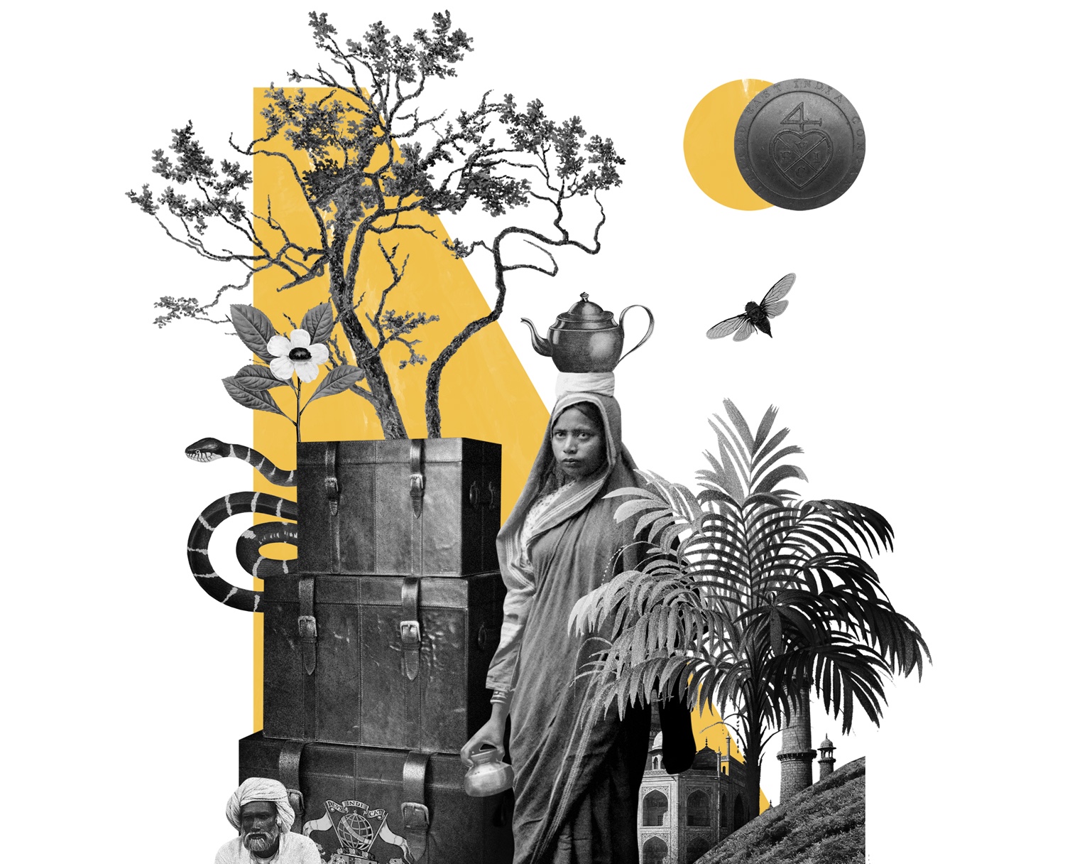 Чай. Иллюстрации в книгу на Dprofile