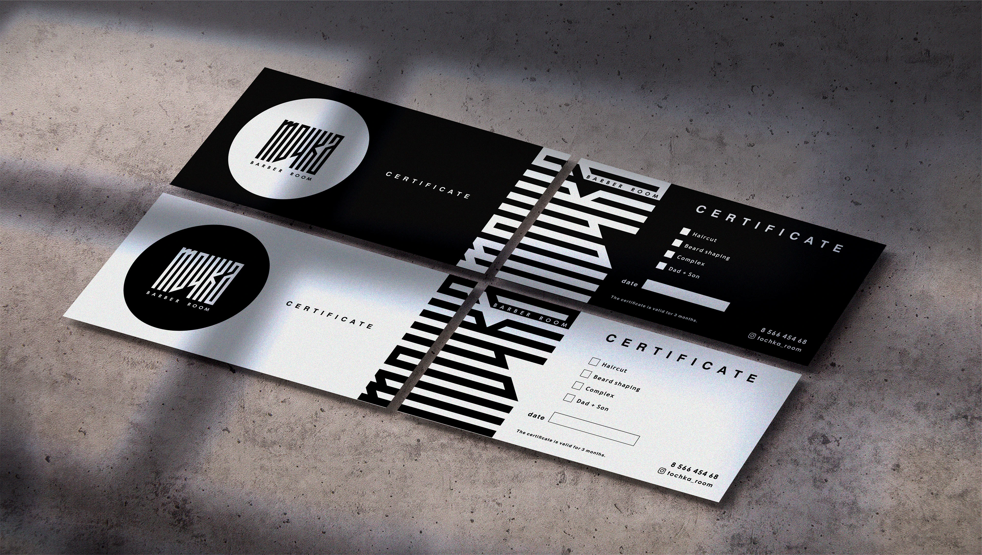 Logo Design | Barber Room . tochka — Изображение №11 — Брендинг на Dprofile