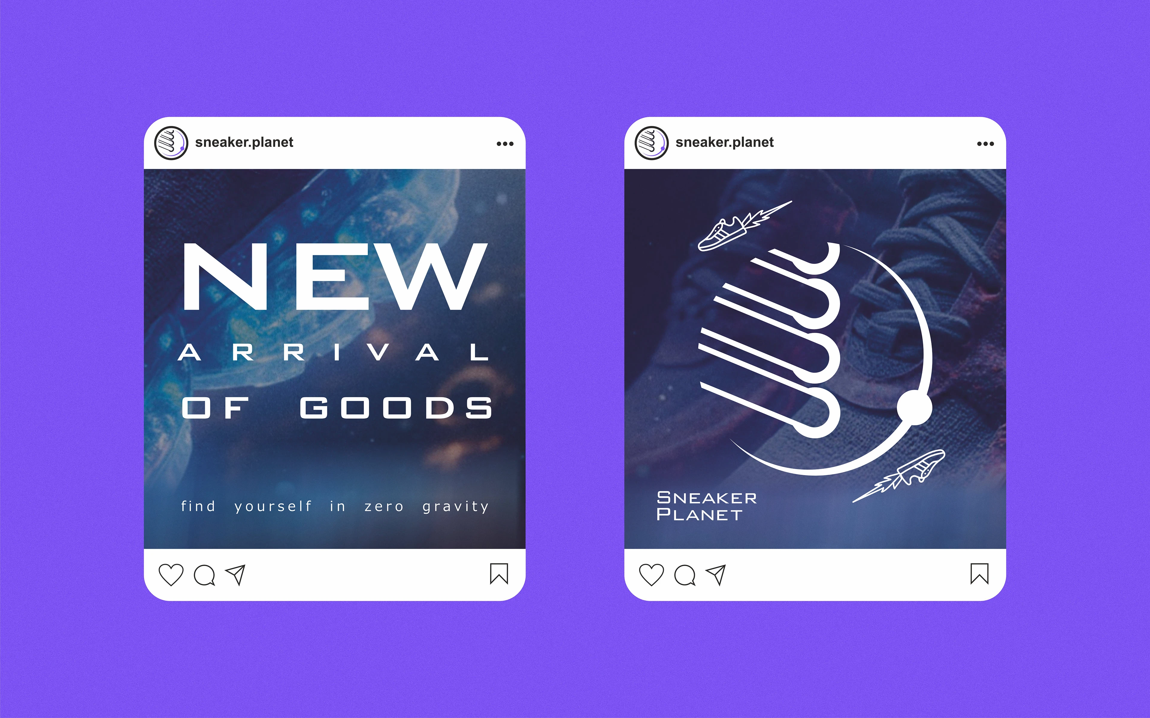 Logo Design . Brand Identity | Sneaker Planet — Изображение №7 — Брендинг на Dprofile