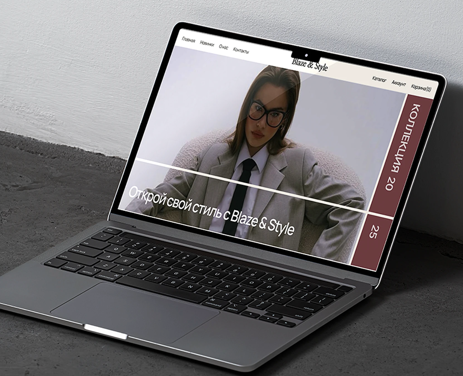 Blaze & Style - интернет-магазин женской одежды — Интерфейсы на Dprofile