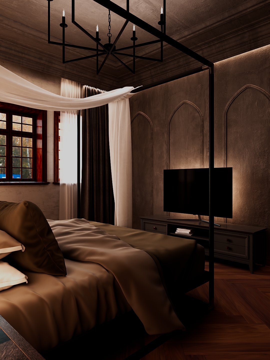 Отель в современной готике — Изображение №9 — 3D, Архитектура на Dprofile