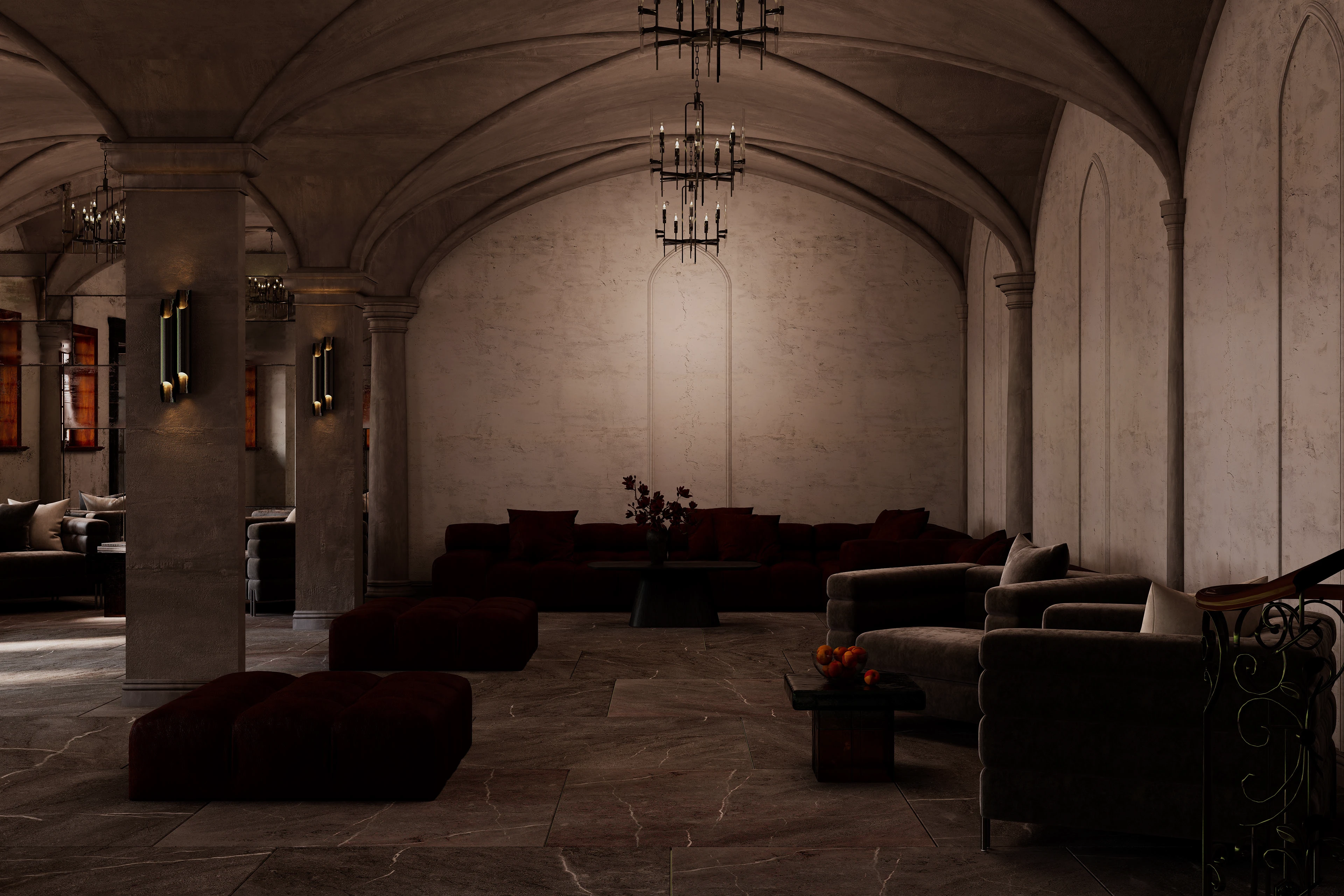 Отель в современной готике — Изображение №2 — 3D, Архитектура на Dprofile