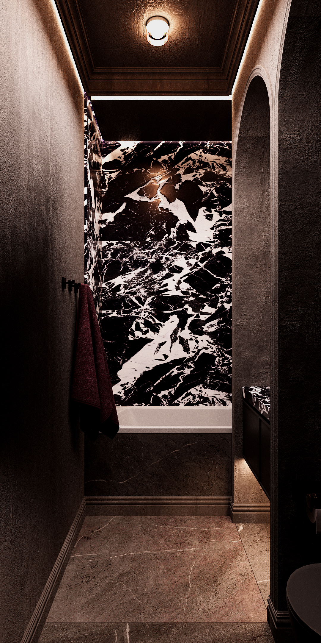 Отель в современной готике — Изображение №14 — 3D, Архитектура на Dprofile