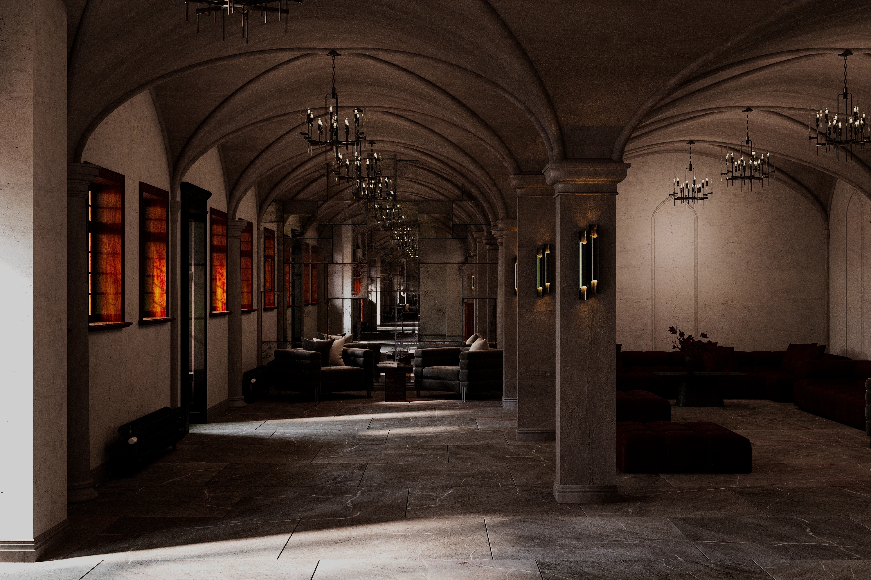 Отель в современной готике — Изображение №1 — 3D, Архитектура на Dprofile