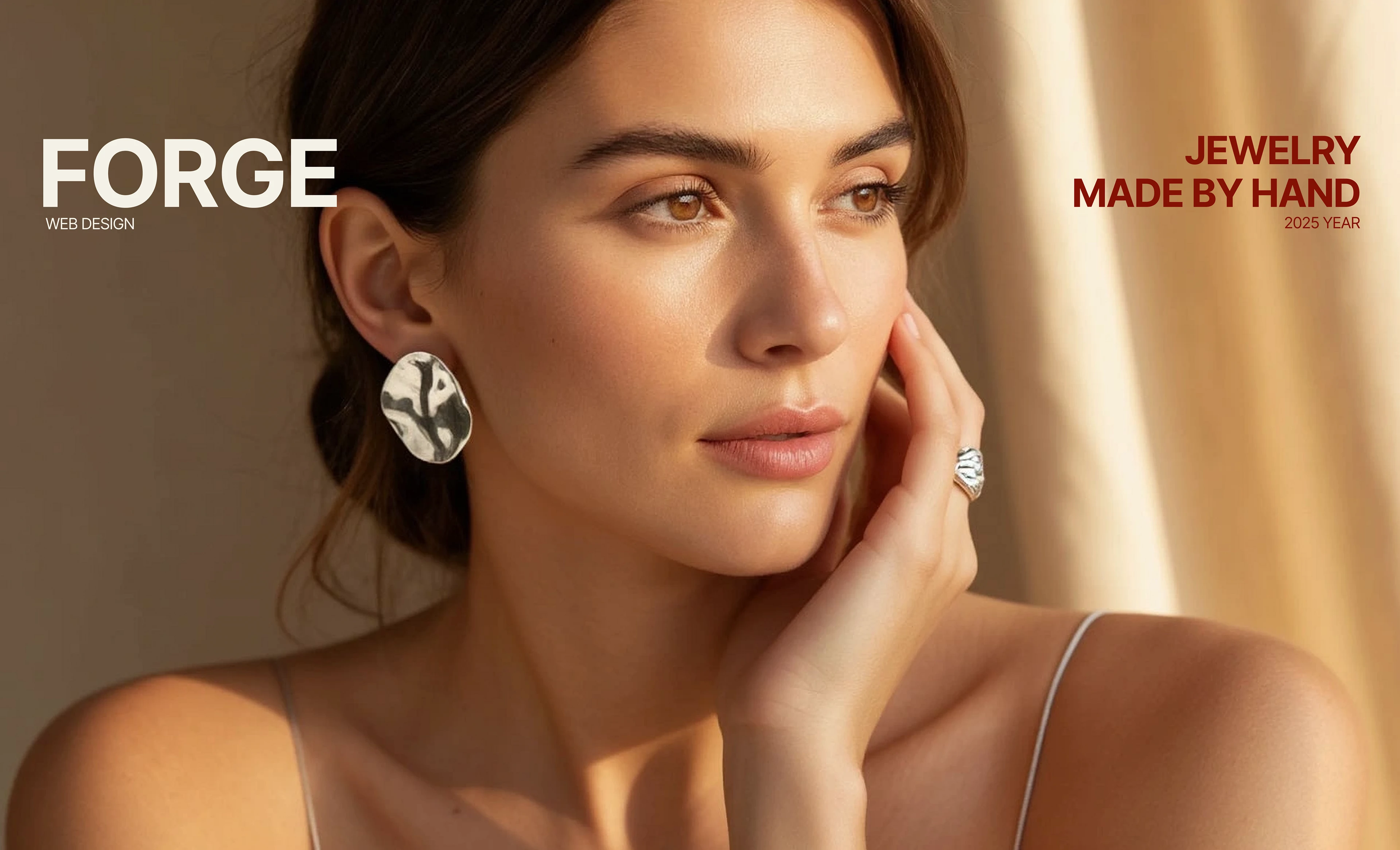 Сайт для ювелирной мастерской — Изображение №1 — Интерфейсы на Dprofile