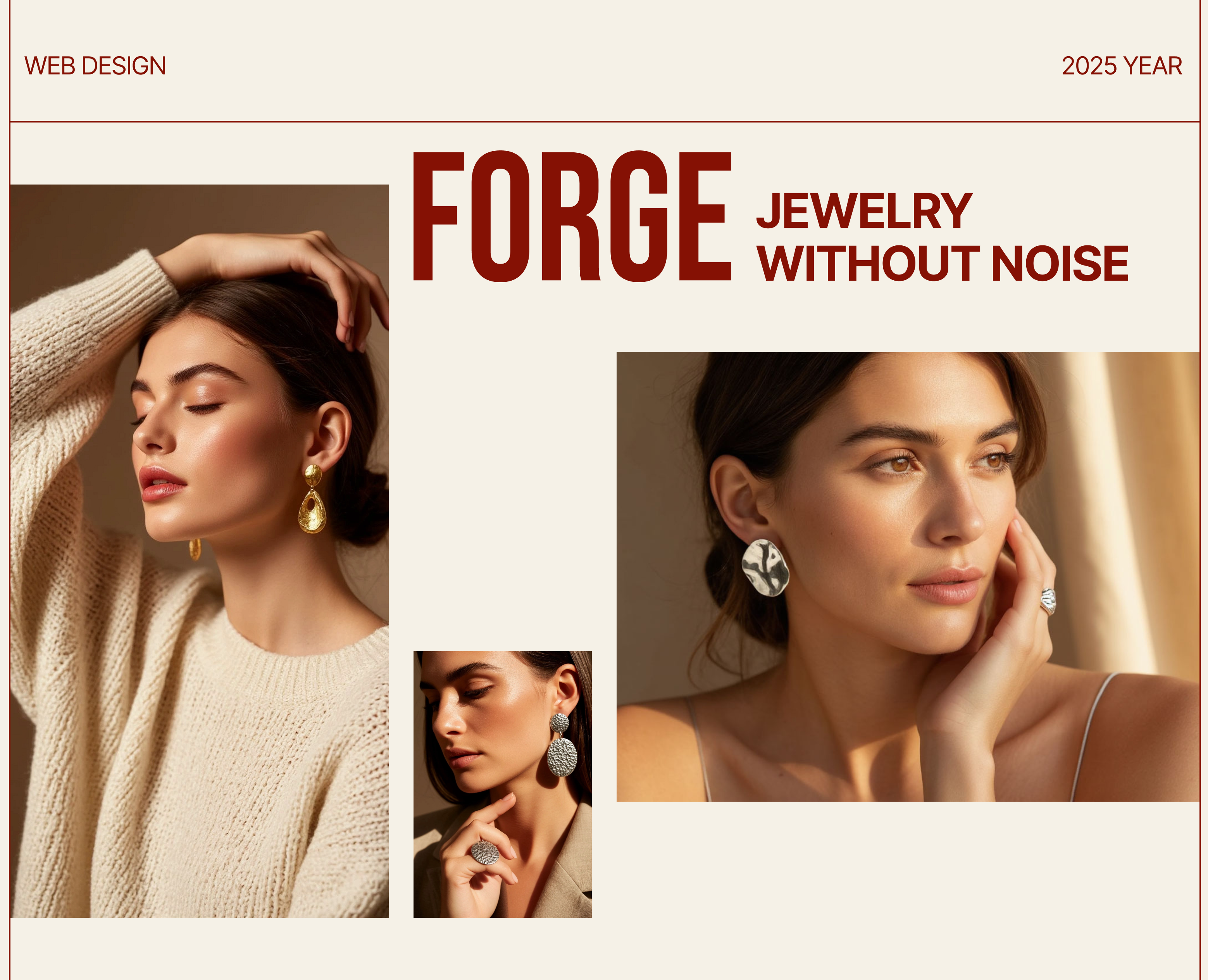 Сайт для ювелирной мастерской — Интерфейсы на Dprofile