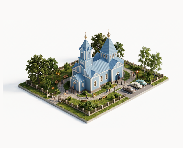 SMM-design Никольский храм в Ессентуках — Брендинг, Графика на Dprofile