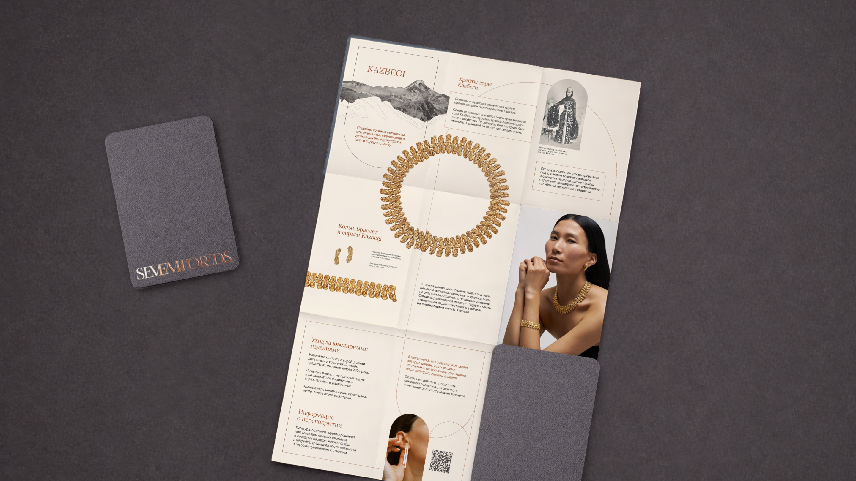 Фирменный буклет для бренда SEVENWORLDS — Изображение №5 — Брендинг на Dprofile