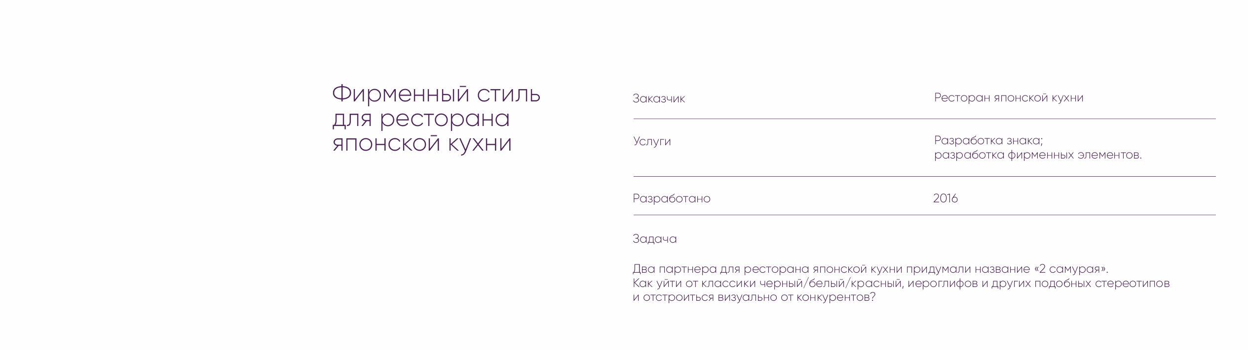 Разработка фирменного стиля ресторана японской кухни — Изображение №2 — Брендинг на Dprofile