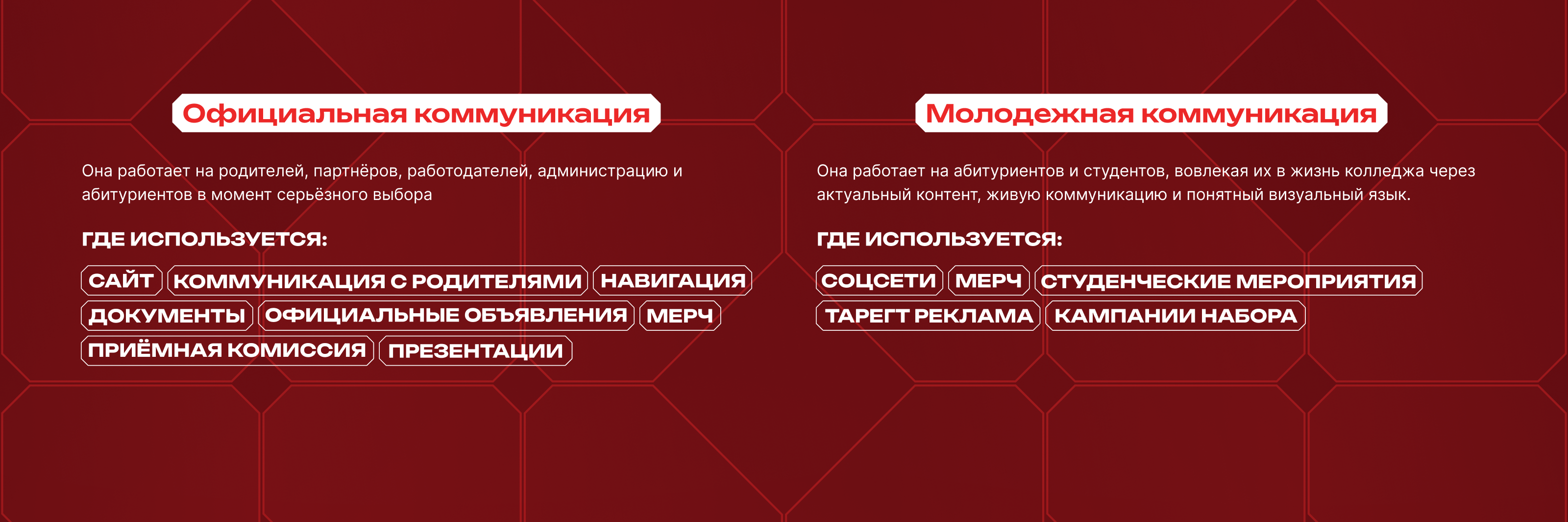 ТЭТК — бренд-система колледжа — Изображение №11 — Интерфейсы, Брендинг на Dprofile