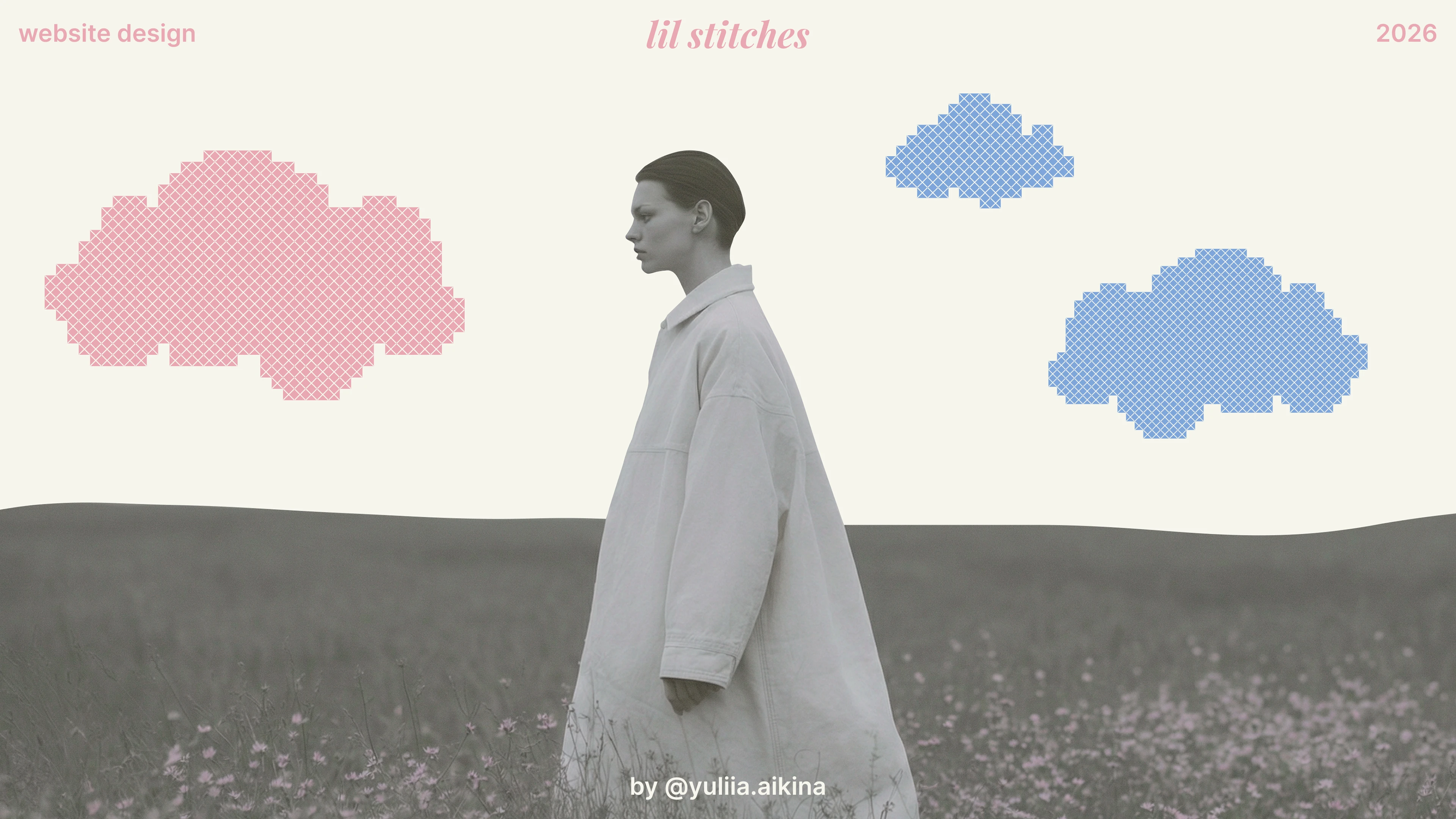 lil stitches | e-commerce website design — Изображение №1 — Интерфейсы, Брендинг на Dprofile