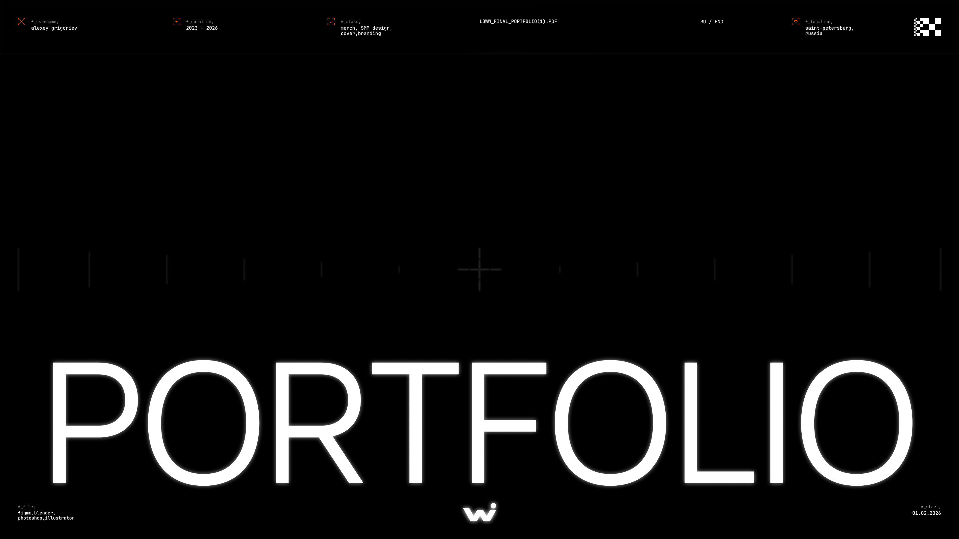 LOWw Portfolio (test) — Изображение №1 — Брендинг, Маркетинг на Dprofile
