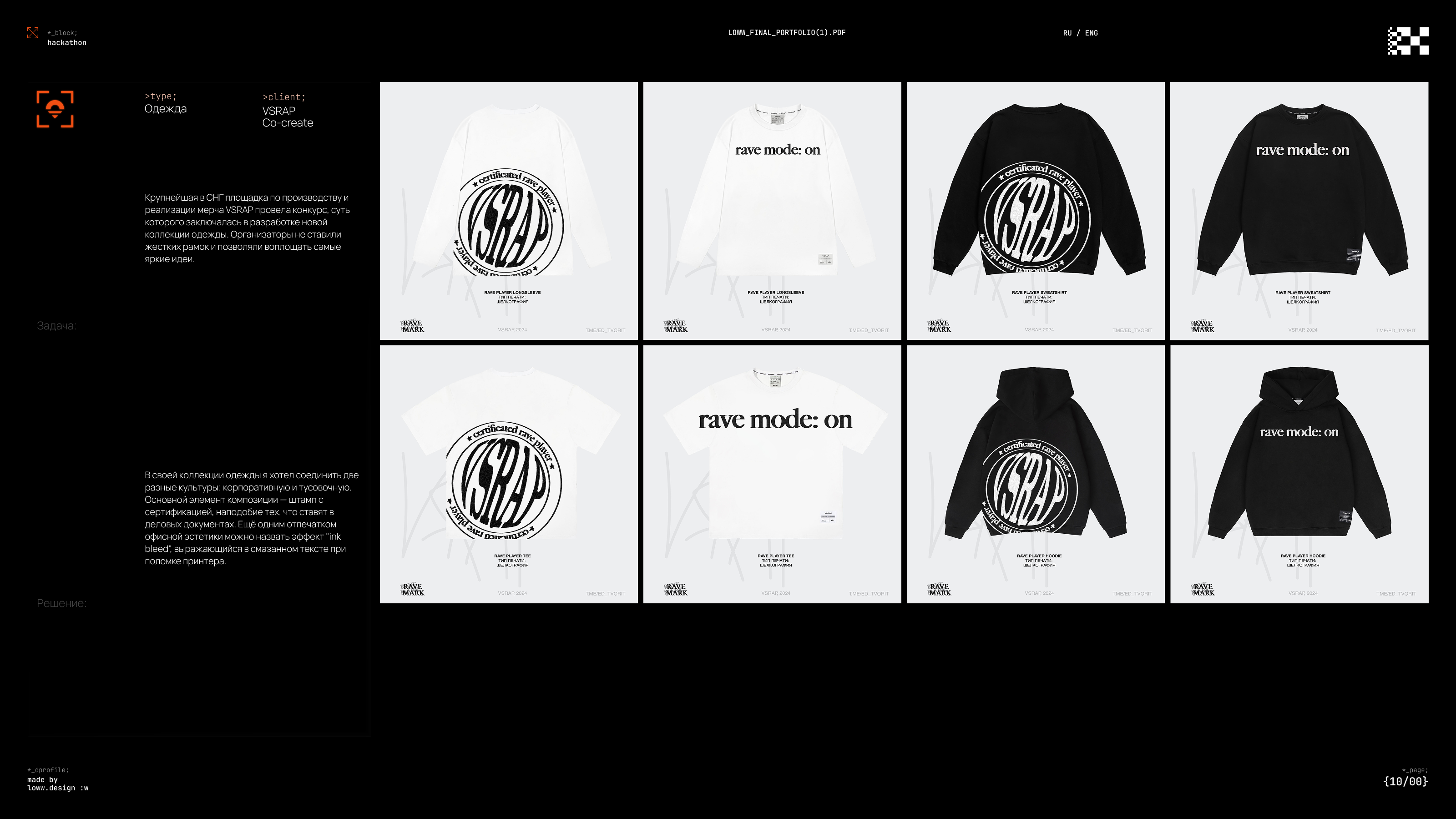 LOWw Portfolio (test) — Изображение №11 — Брендинг, Маркетинг на Dprofile