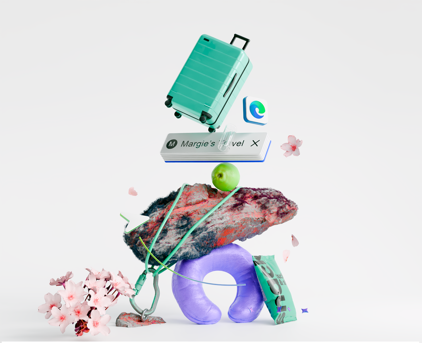 Microsoft Edge (ВИ) — 3D, Анимация на Dprofile