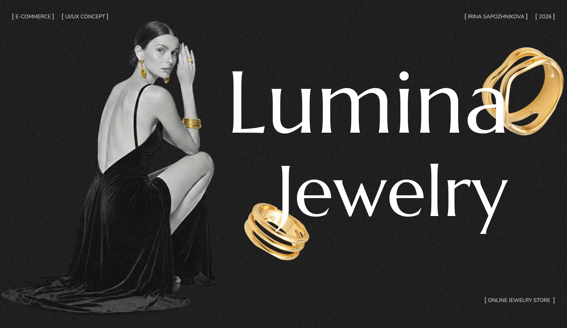 Интернет-магазин концептуальных украшений — Изображение №1 — Интерфейсы на Dprofile