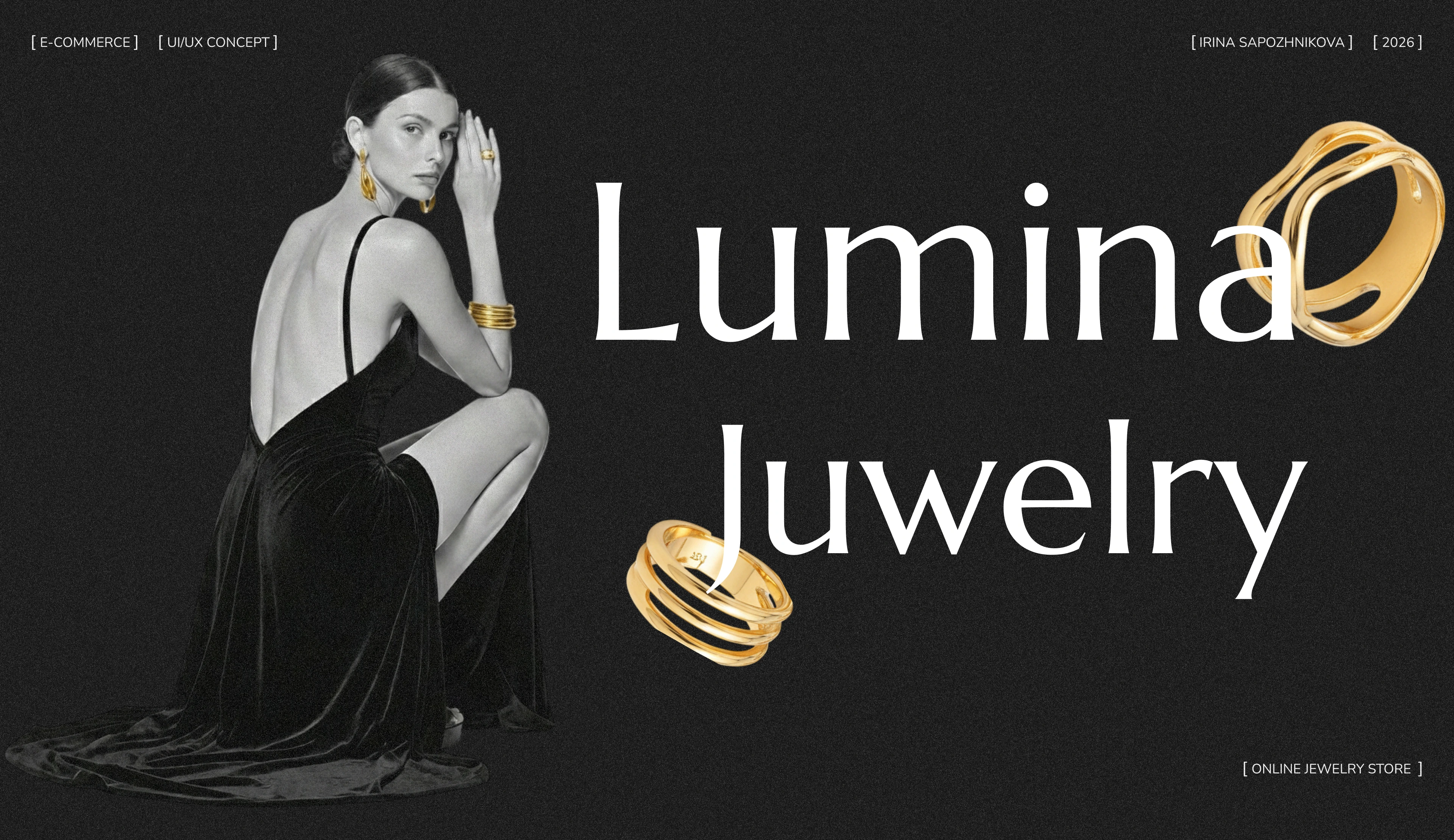 Интернет-магазин концептуальных украшений — Изображение №1 — Интерфейсы на Dprofile