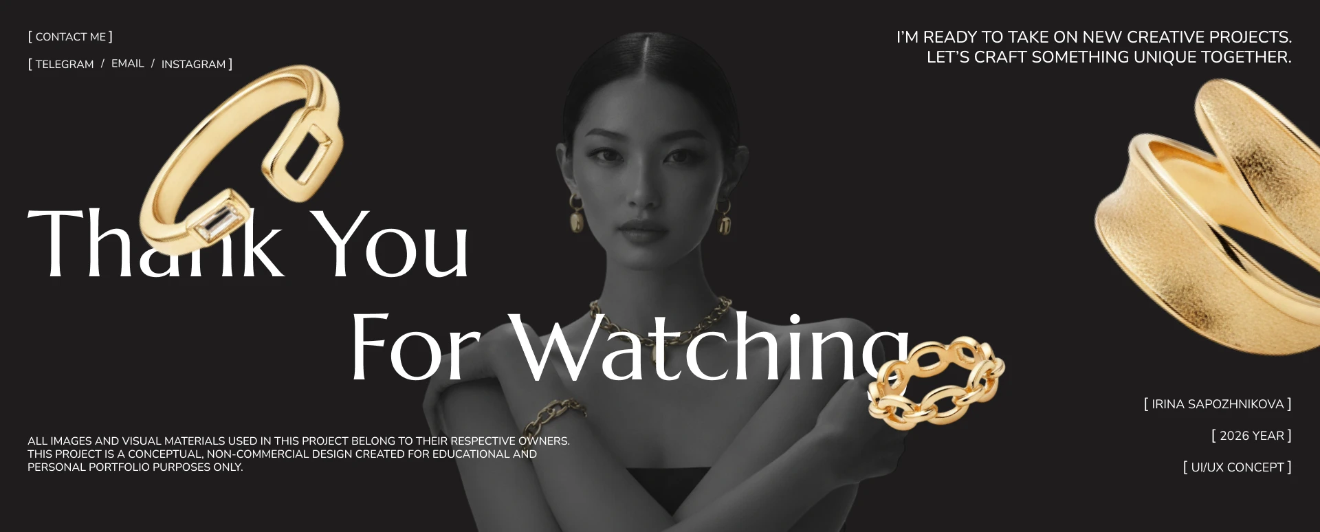 Интернет-магазин концептуальных украшений — Изображение №17 — Интерфейсы на Dprofile