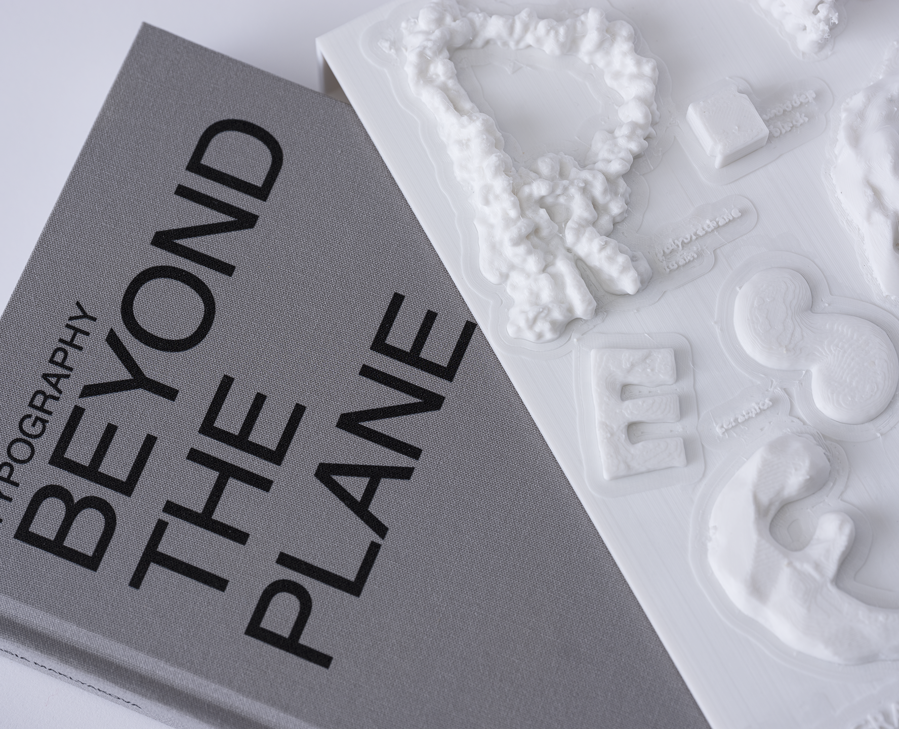 TYPOGRAPHY BEYOND THE PLANE | Book Cover Design на Dprofile