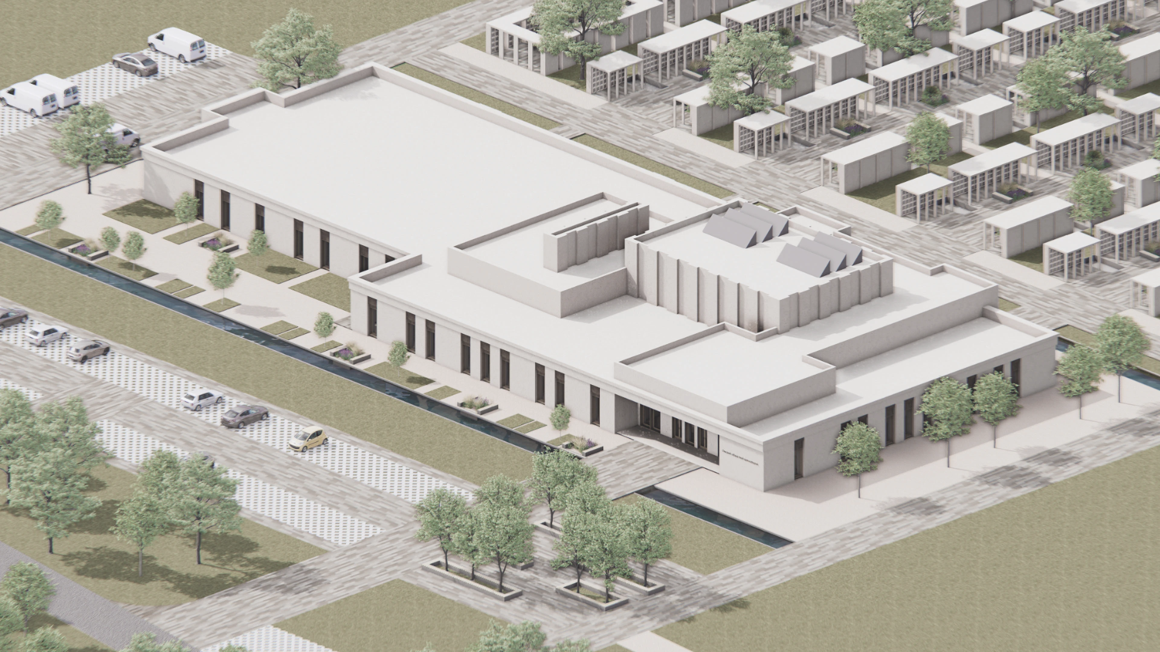 Омский областной крематорий в с. Морозовка — Изображение №1 — 3D, Архитектура на Dprofile