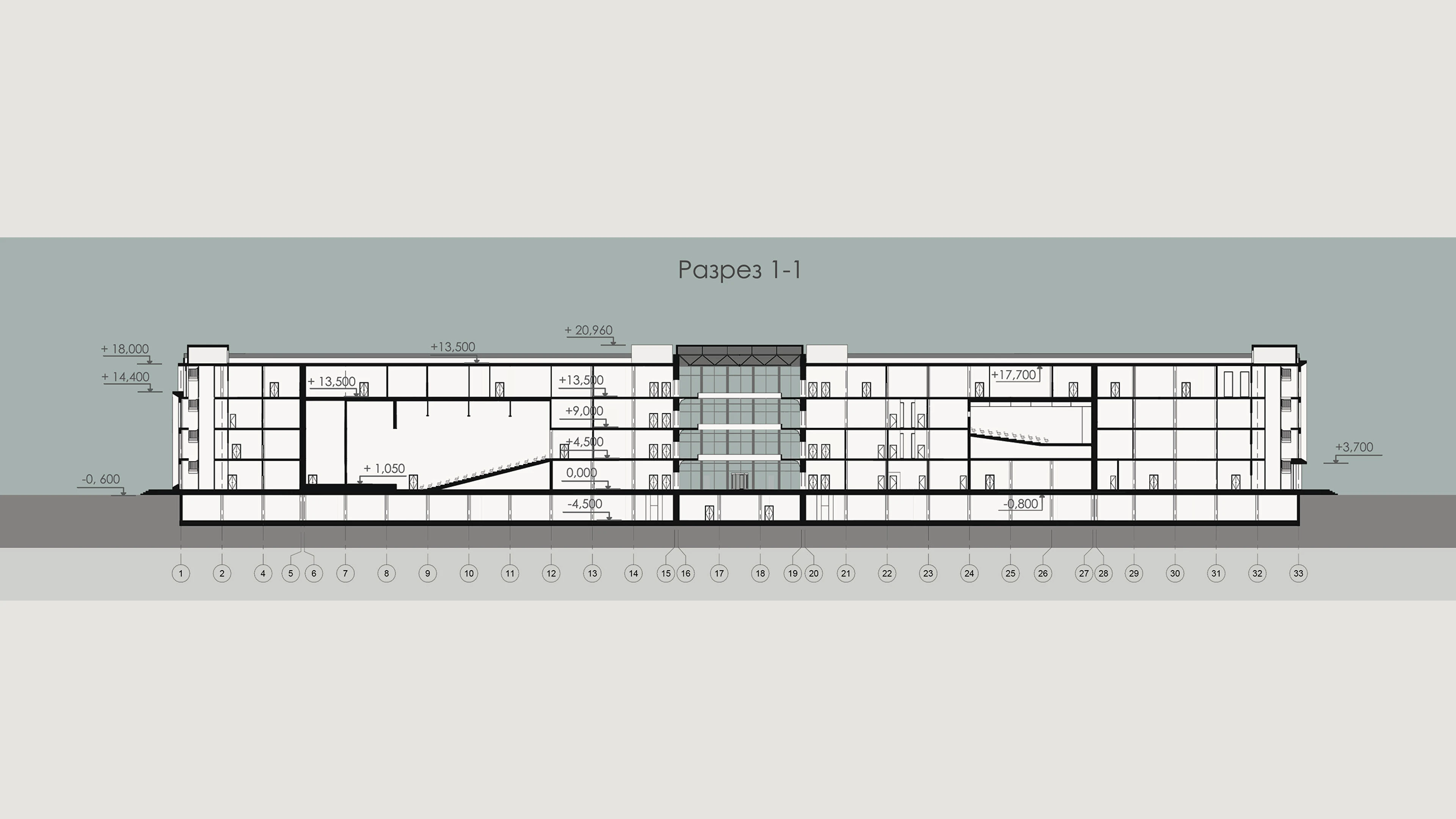 Многофункциональный культурный центр в г. Омске — Изображение №7 — Архитектура на Dprofile