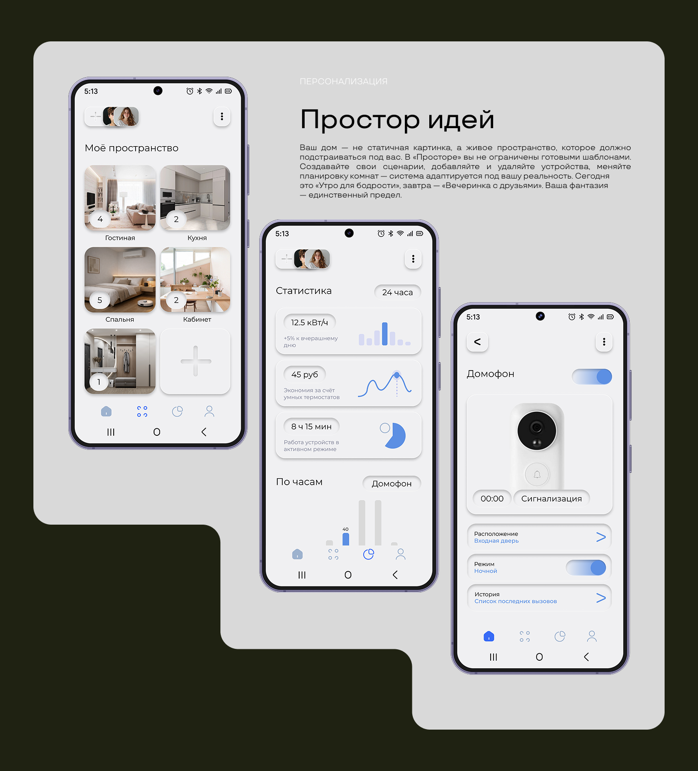 ПРОСТОР | Умный дом — Изображение №9 — Интерфейсы на Dprofile