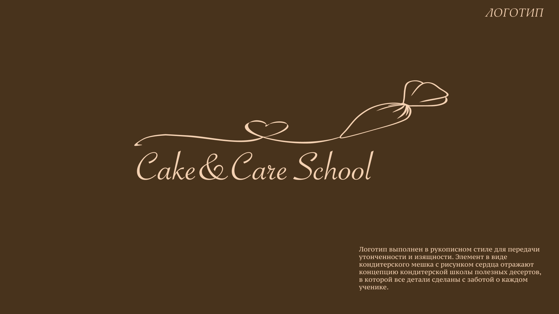 CAKE&CARE SCHOOL | Brand Identity — Изображение №4 — Брендинг, Графика на Dprofile