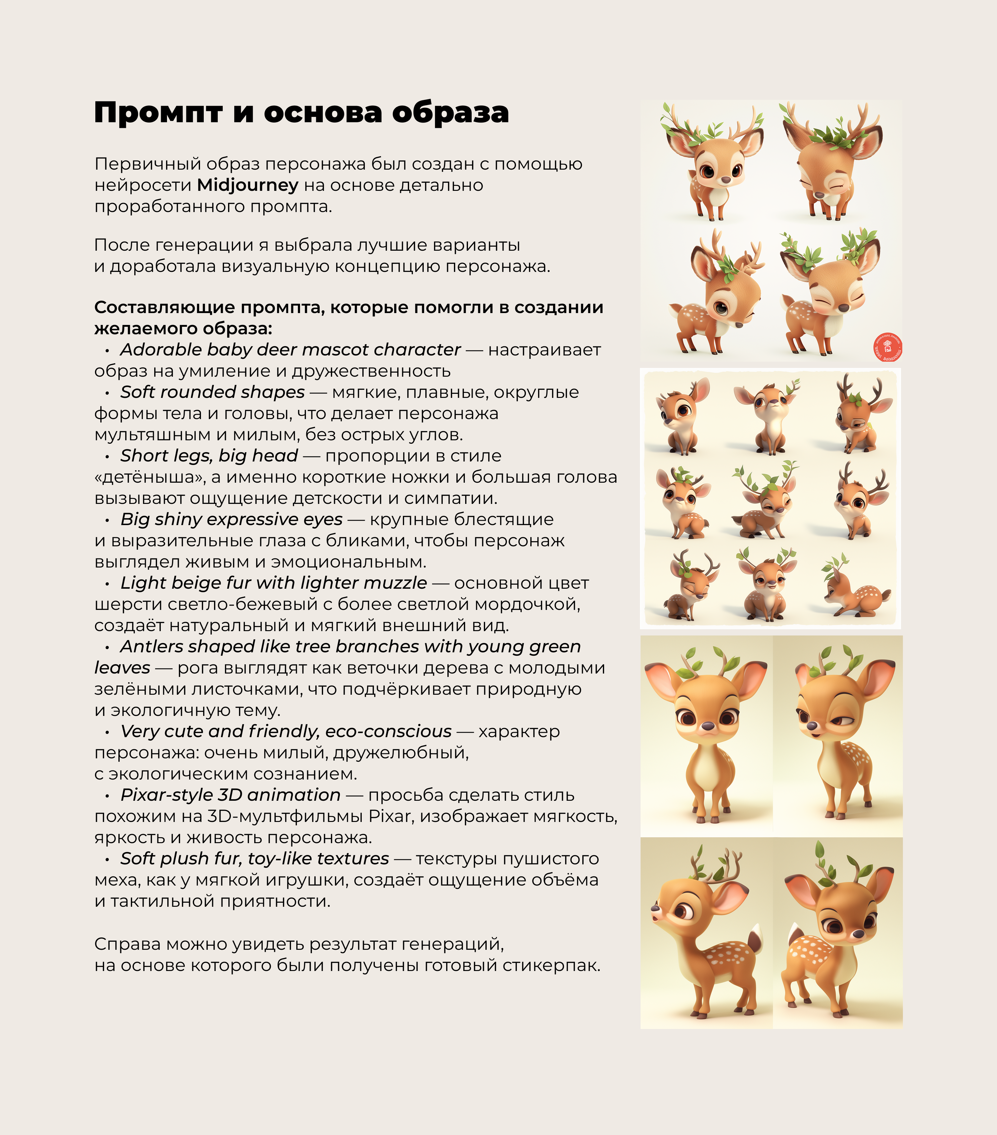 Персонаж для эко-бренда «Простор» — маскот и стикерпак — Изображение №2 — Брендинг, Иллюстрация на Dprofile