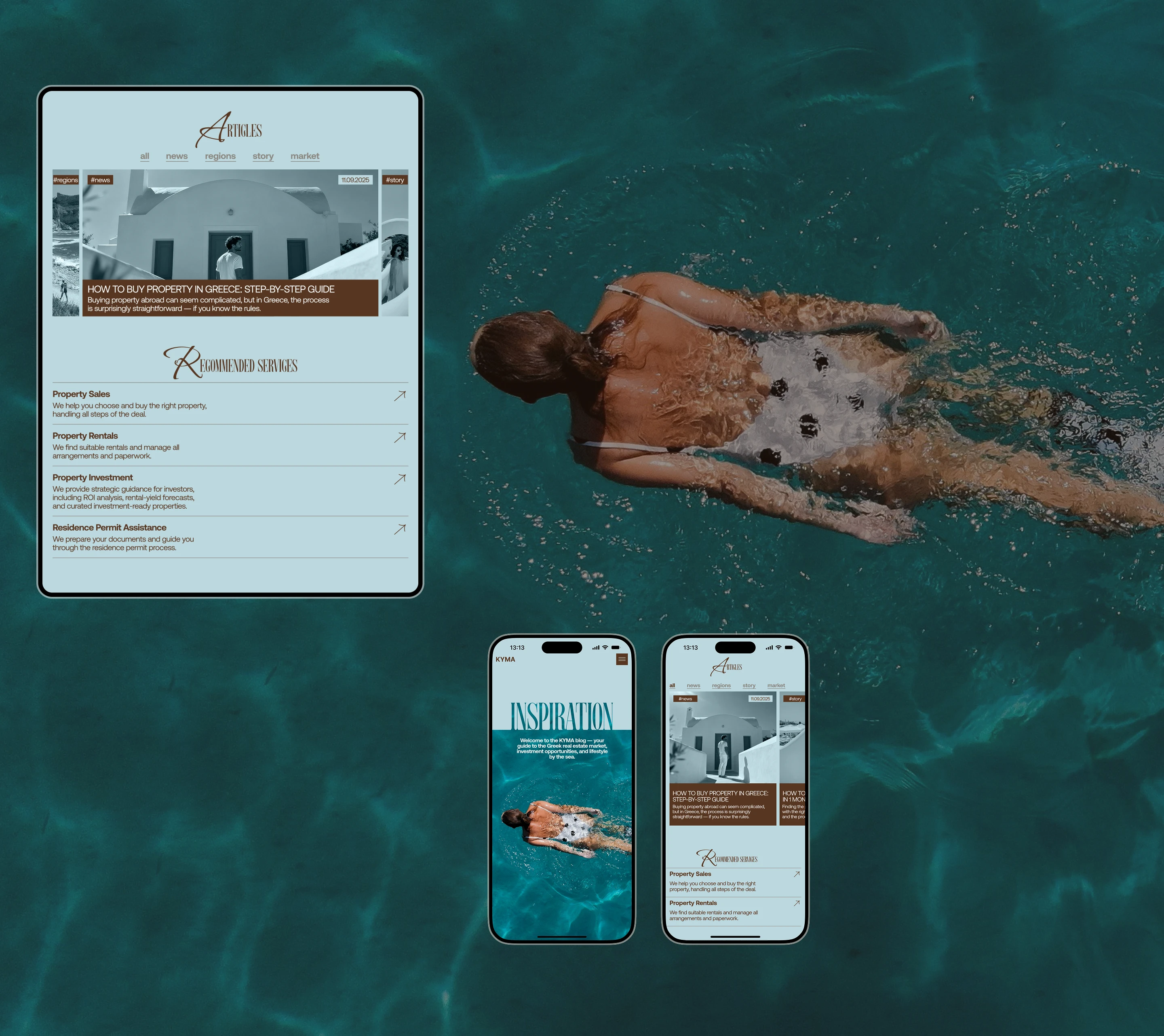 KYMA real estate agency | website — Изображение №10 — Интерфейсы на Dprofile