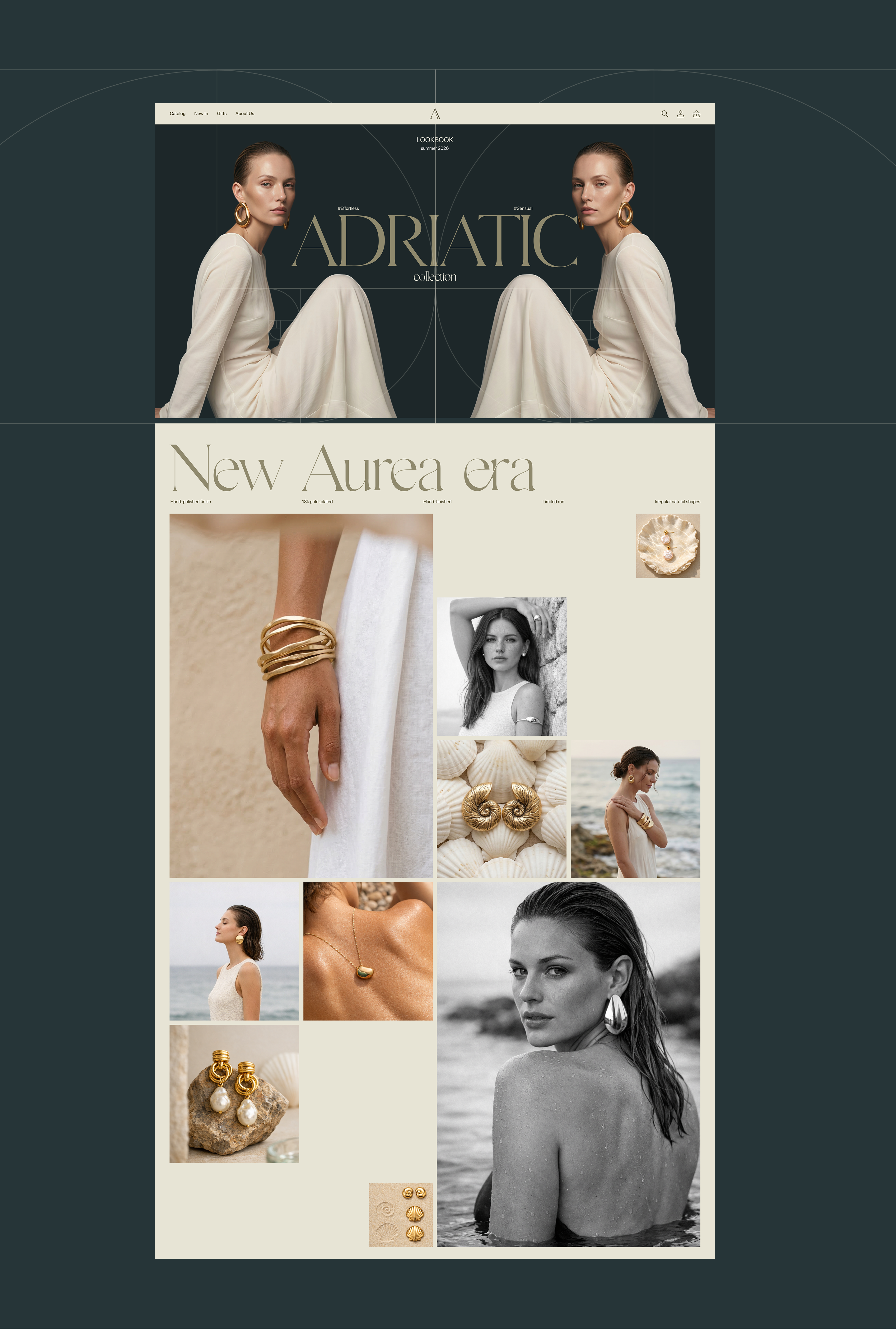 AUREA | e-commerce | UX/UI design for jewelry — Изображение №9 — Интерфейсы на Dprofile