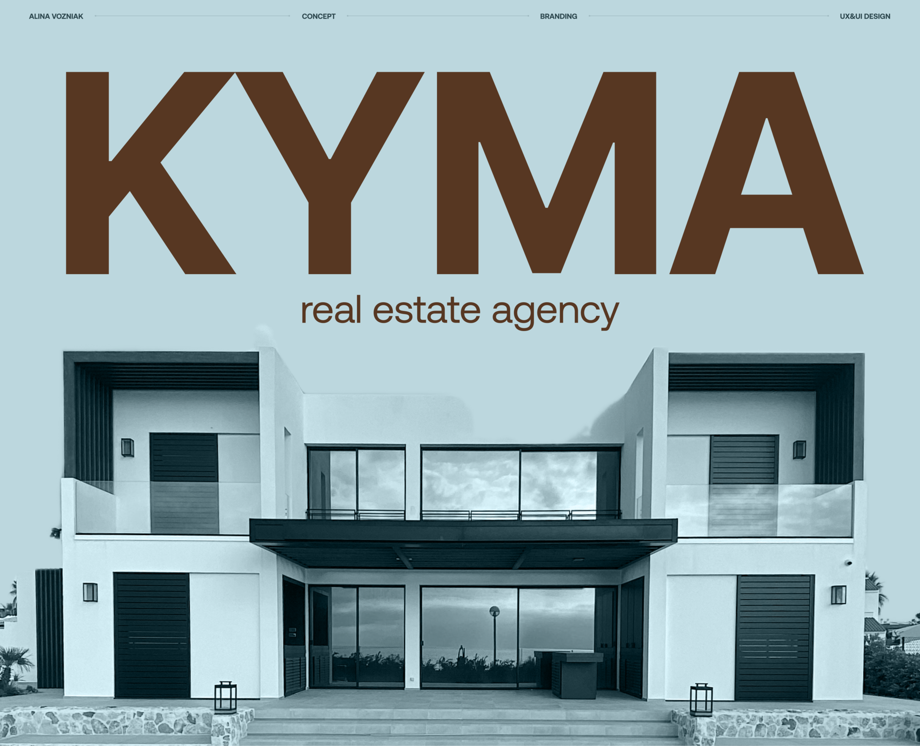 KYMA real estate agency | website на Dprofile