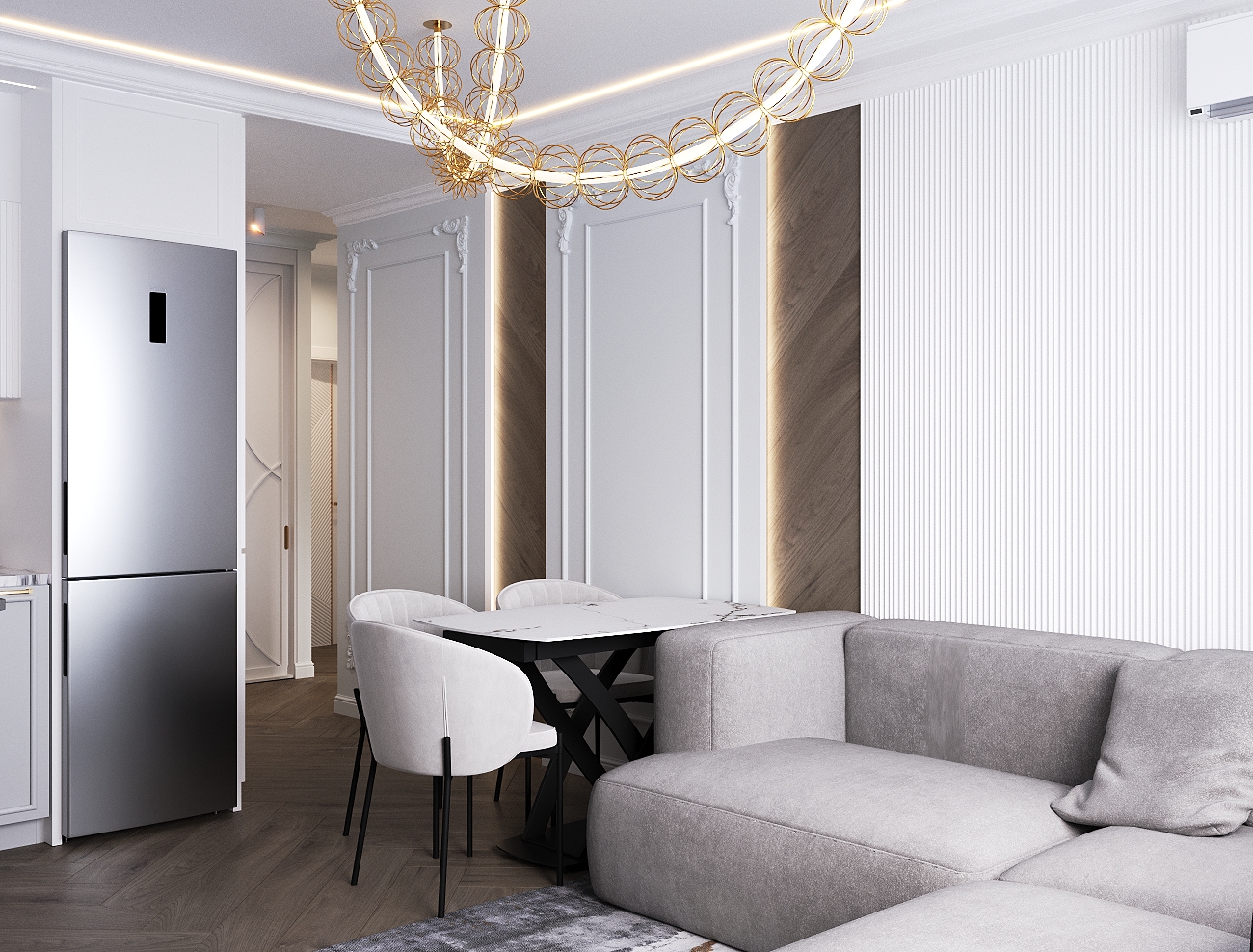 Дизайн квартиры в ЖК Озерный — Изображение №3 — Архитектура на Dprofile