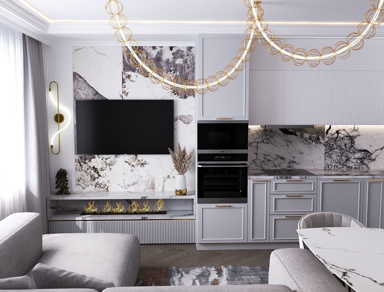 Дизайн квартиры в ЖК Озерный — Изображение №6 — Архитектура на Dprofile