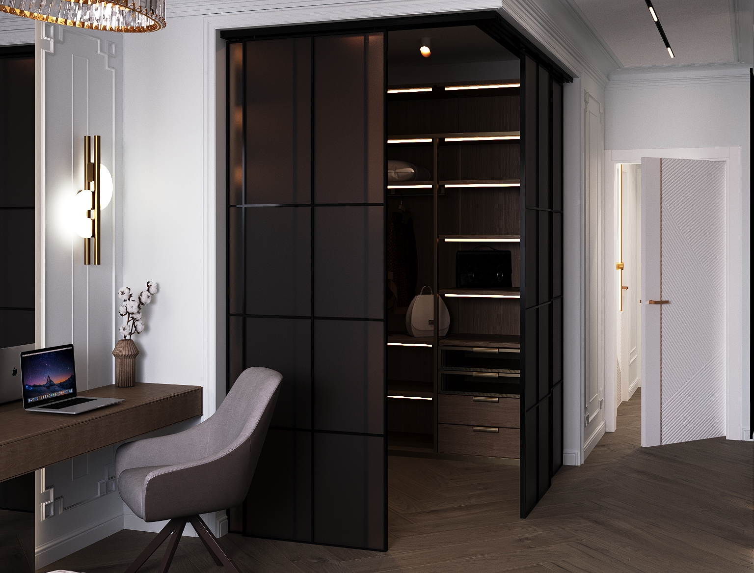 Дизайн квартиры в ЖК Озерный — Изображение №13 — Архитектура на Dprofile