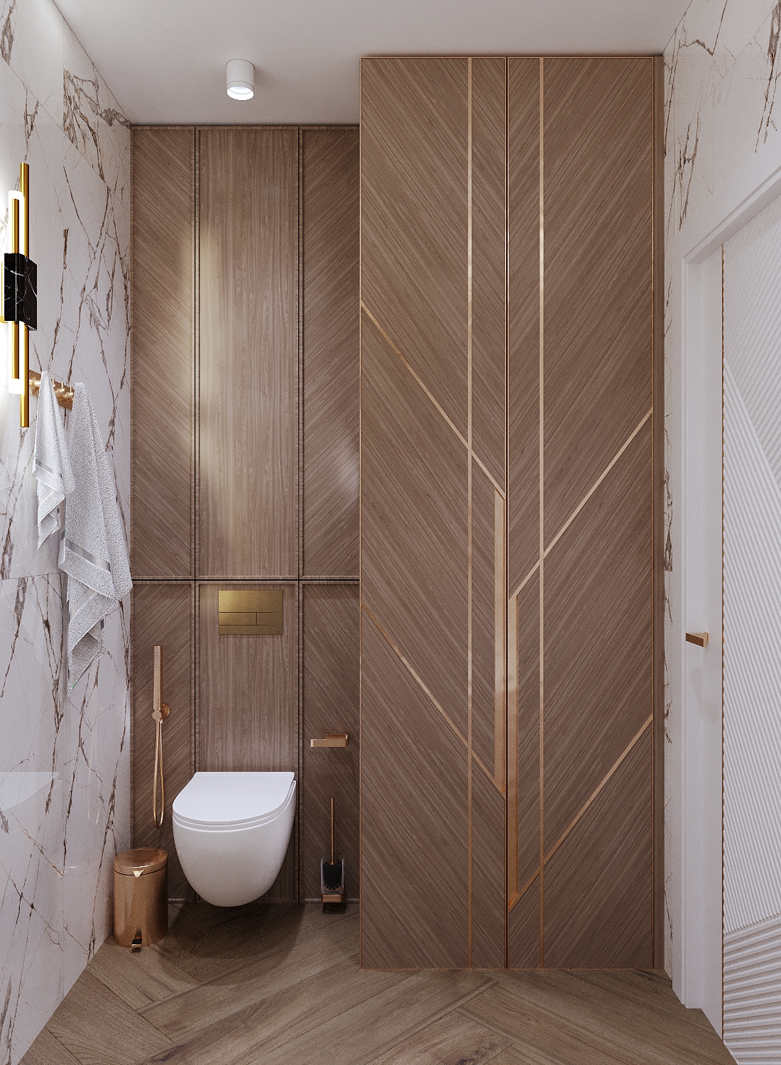 Дизайн квартиры в ЖК Озерный — Изображение №18 — Архитектура на Dprofile